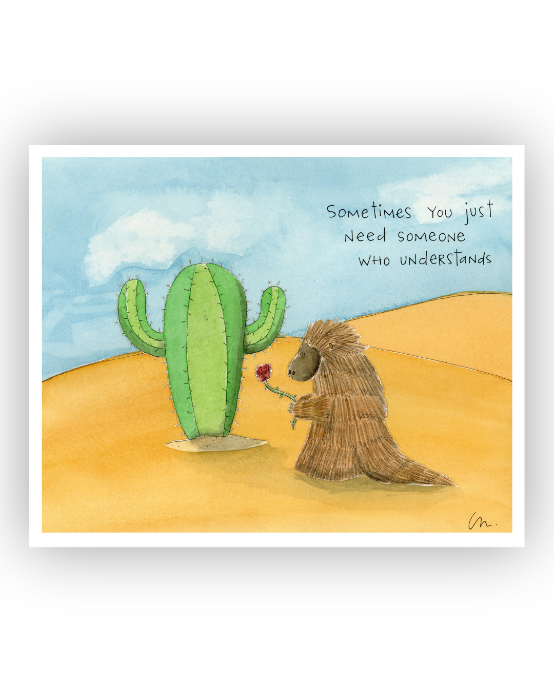 Someone Who Understands - Print