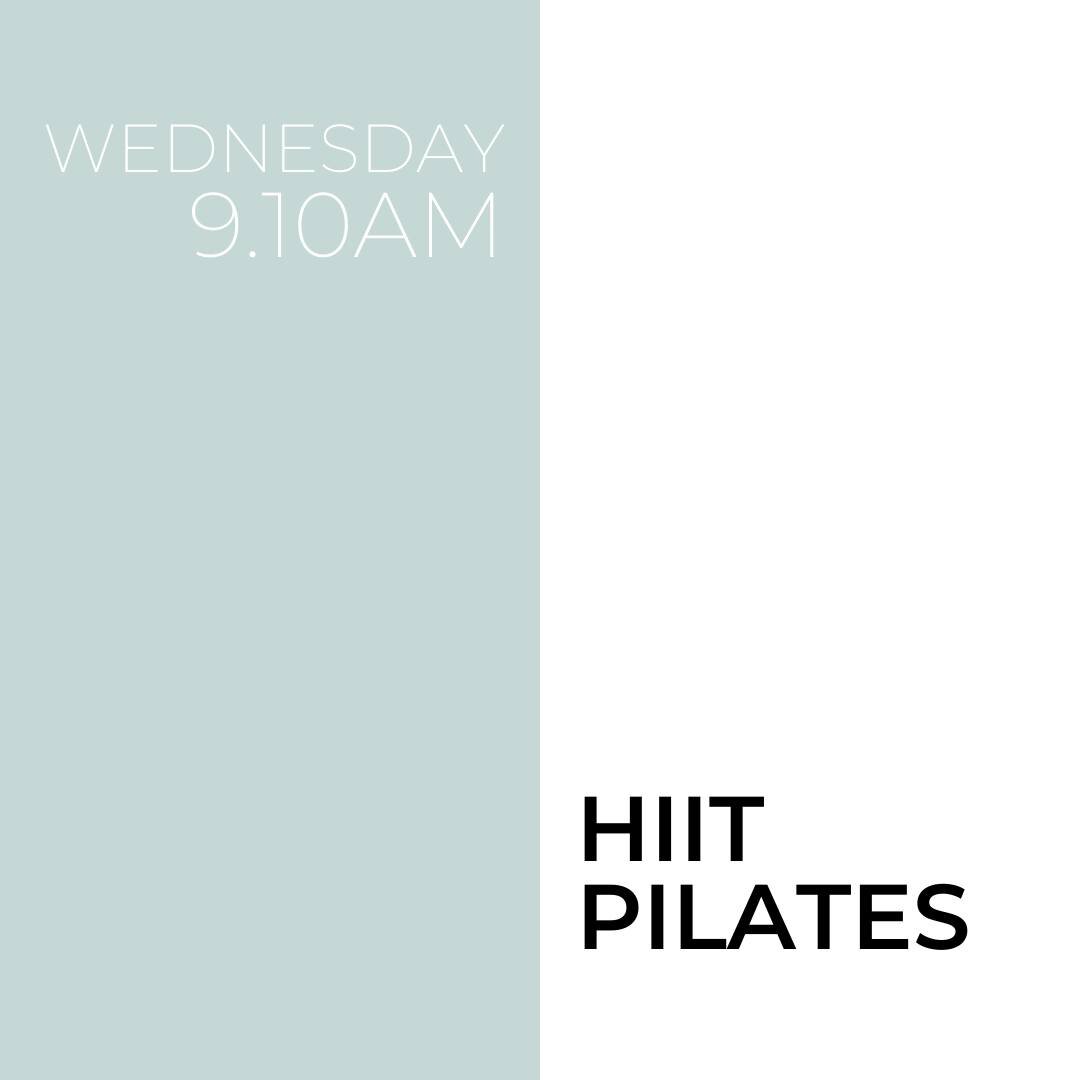 NEW to the timetable - Wednesday 9.10am starting February 22nd 🤩

Book in now via 'StudioBookings' or get in touch to secure your place!

#alliedhealth #sweat #HIITpilates #accessinthebush #supportsmallbusiness #pilatesstudio #narrominensw #regional