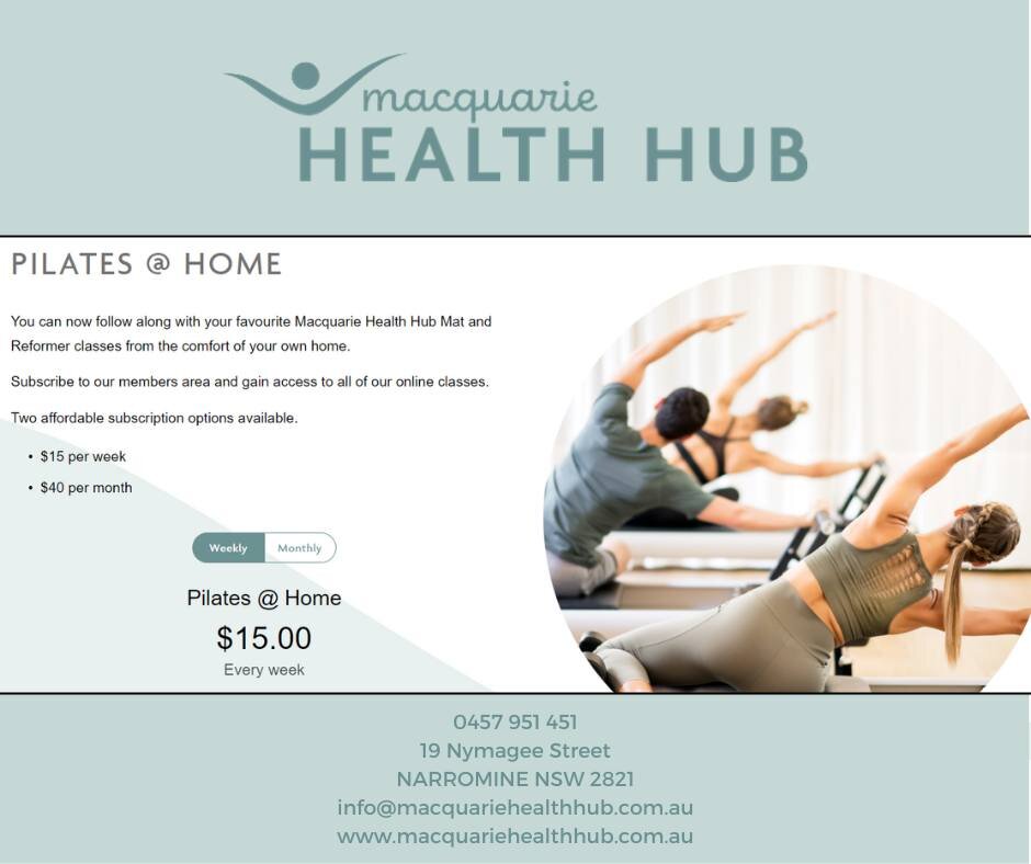 Can't make it to the studio? This is for you!

An affordable option to get your pilates in at home, any time that's convenient for you 🤍

#community #pilates #narrominensw #studiobookings #pilatesstudio #regionalnsw #ruralnsw #alliedhealth #healthyl