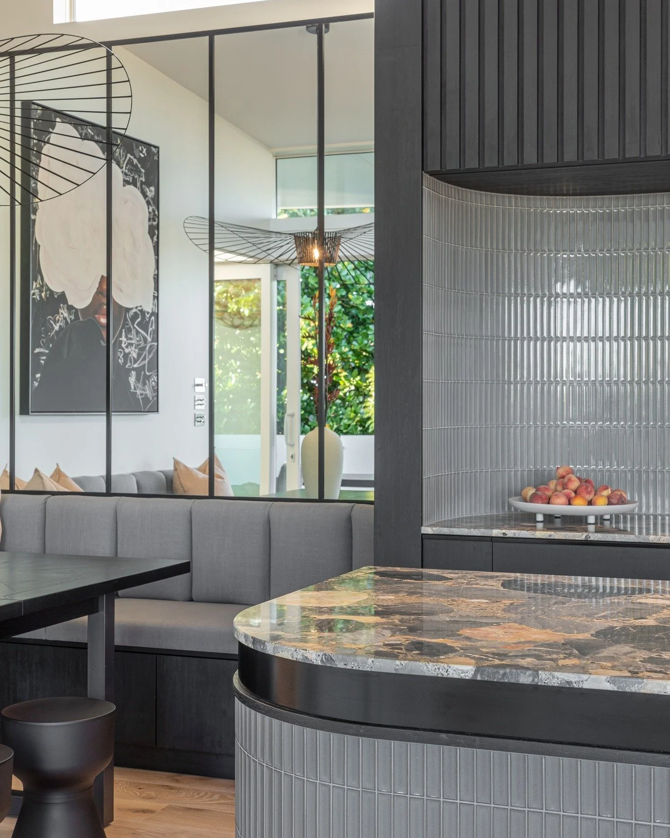 Design meets craftsmanship.
From curved joinery to tiled detailing, this kitchen showcases precision and patience.
Every material and line was considered to create a seamless, modern finish.

Photos - @johnwilliamsphotography
Interior design - @stick