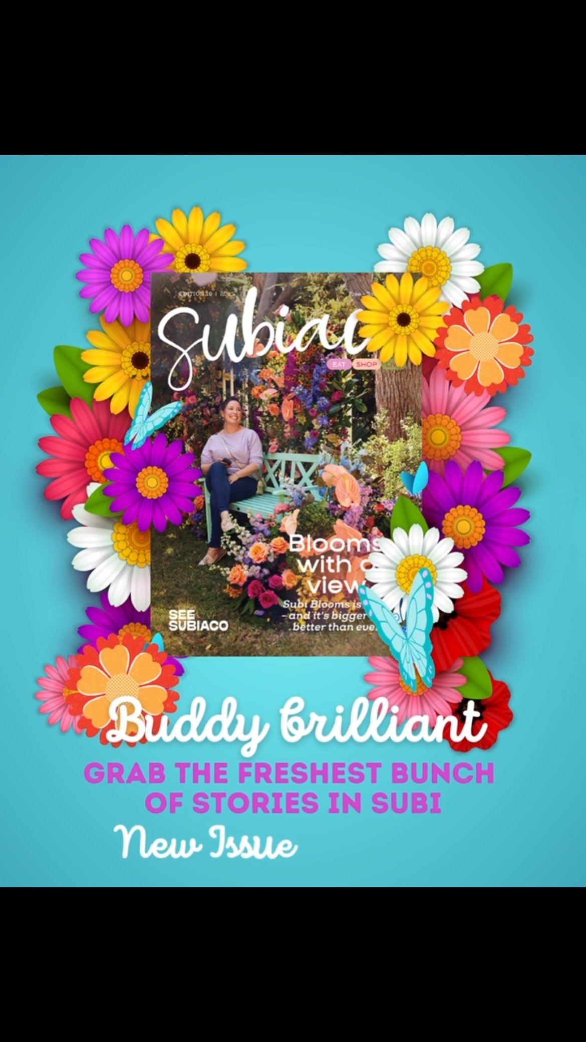 π A veritable bouquet of blooming brilliant stories all about Subiaco - it’s time for the autumn issue of Subiaco: Eat Shop Live.
π Celebrating Subi Blooms which has become one of Subi’s most colourful events over the Mother’s D