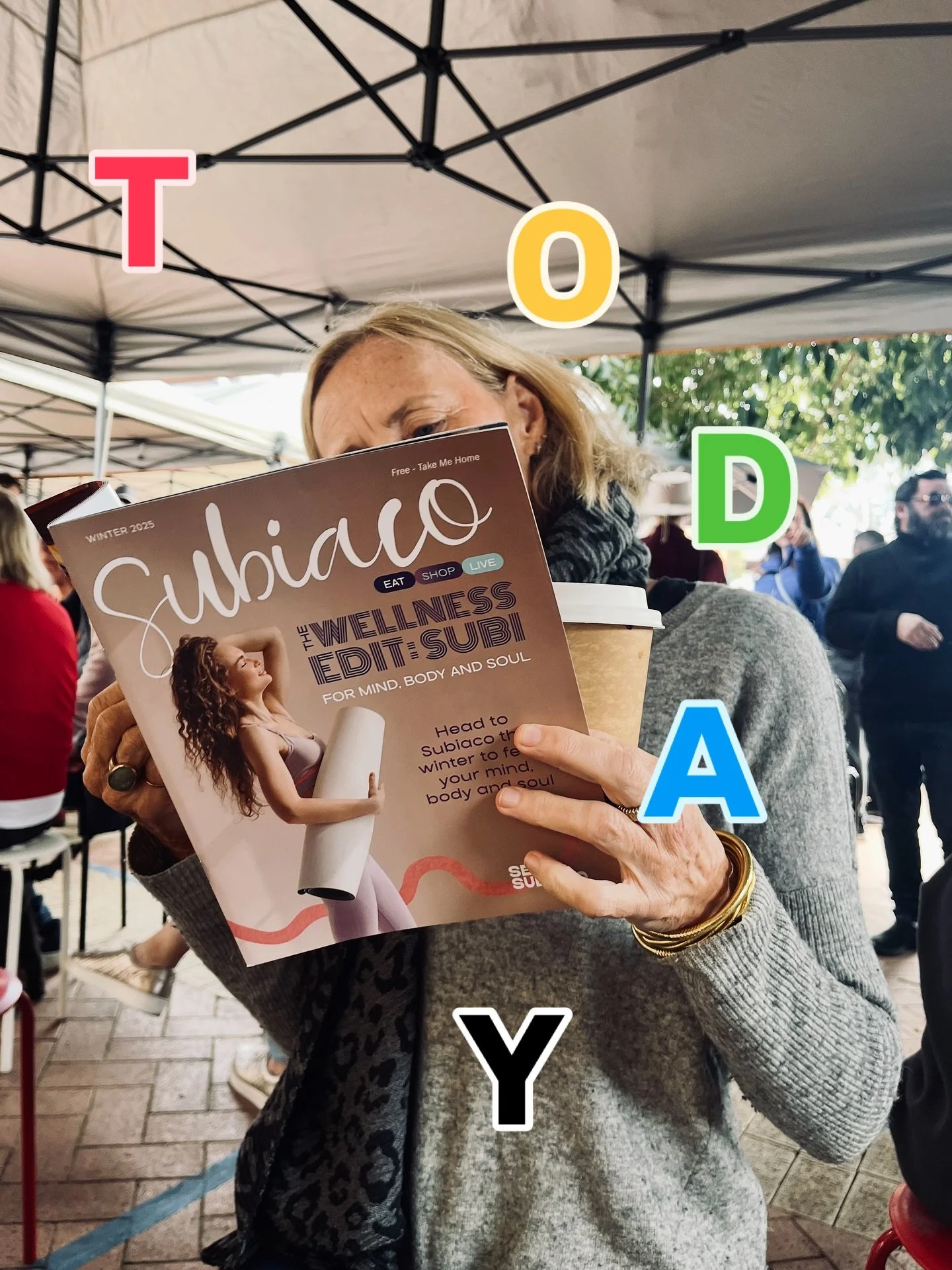 Grab your FREE copy of The Wellness Edit at @subifarmersmarket TODAY.