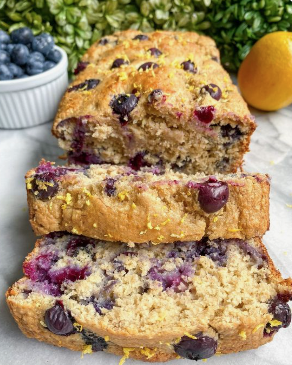 Lemon Blueberry Banana Bread