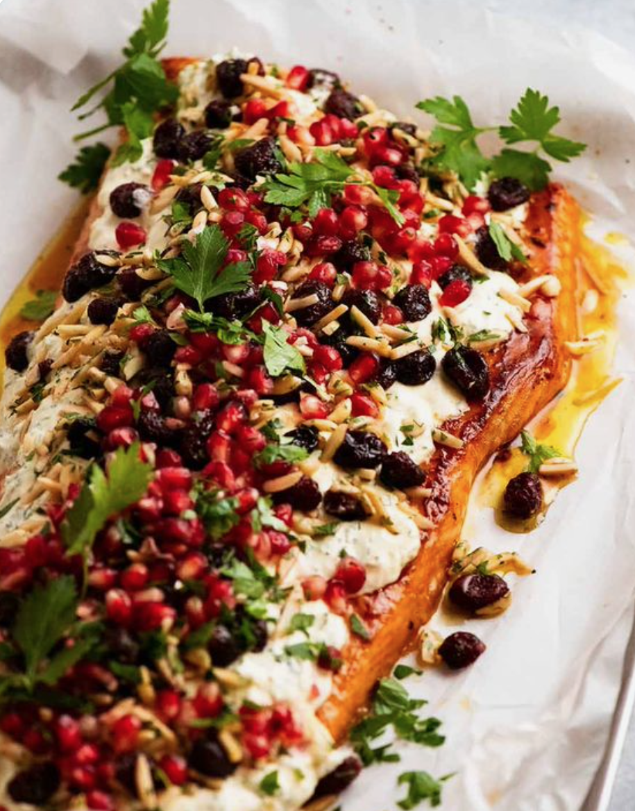 Christmas Baked Salmon