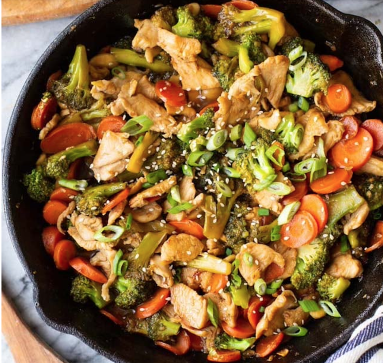 Teriyaki Chicken Stir Fry