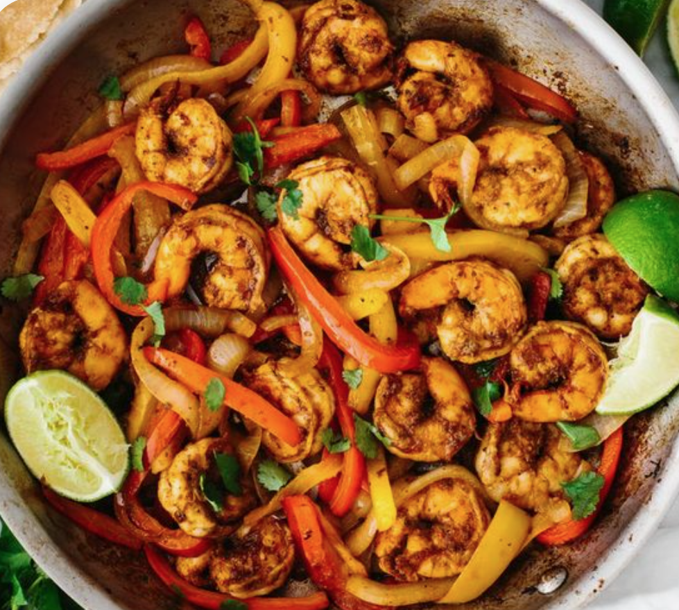 Prawn Fajitas