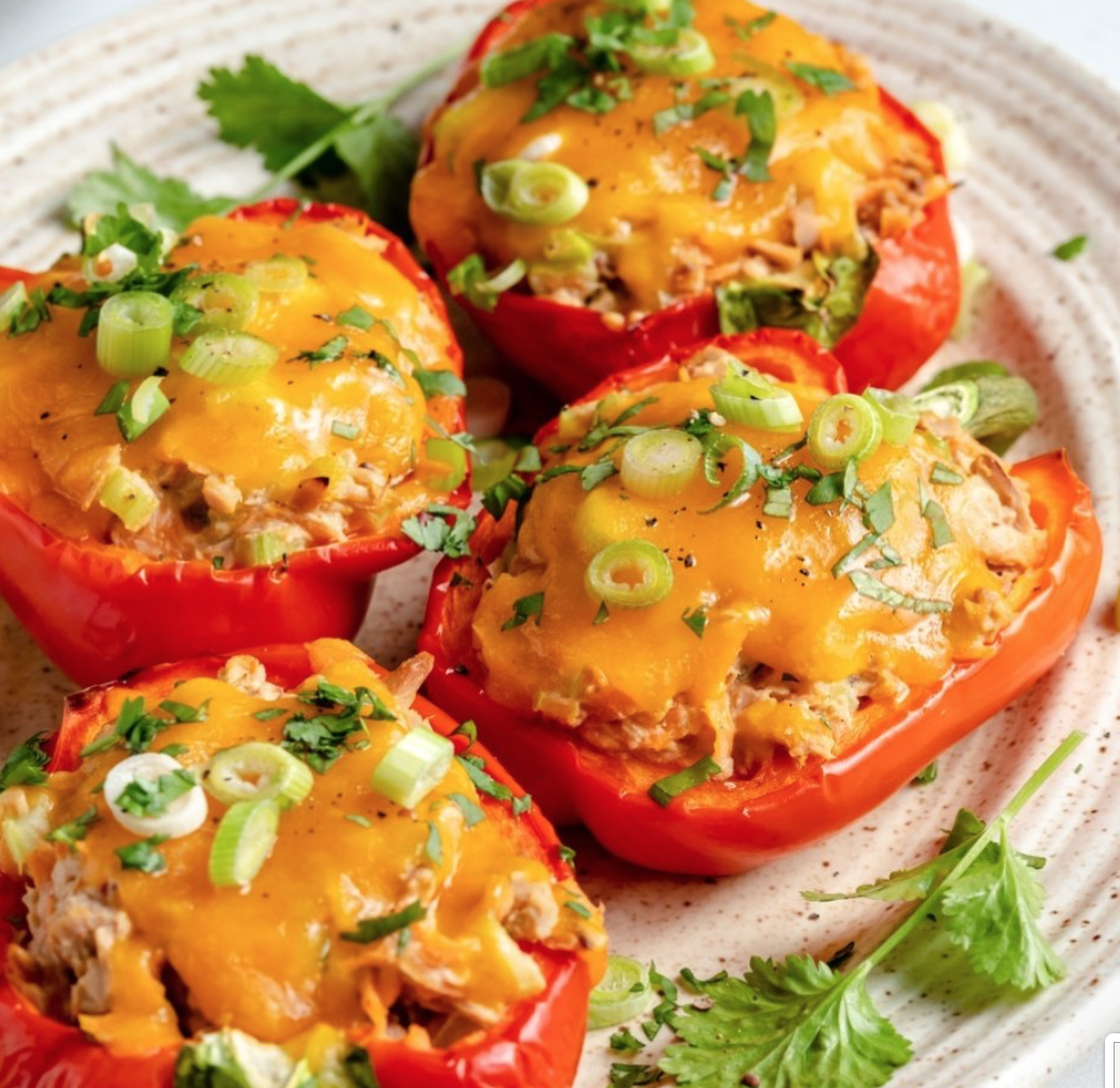 Buffalo Tuna Stuffed Capsicum