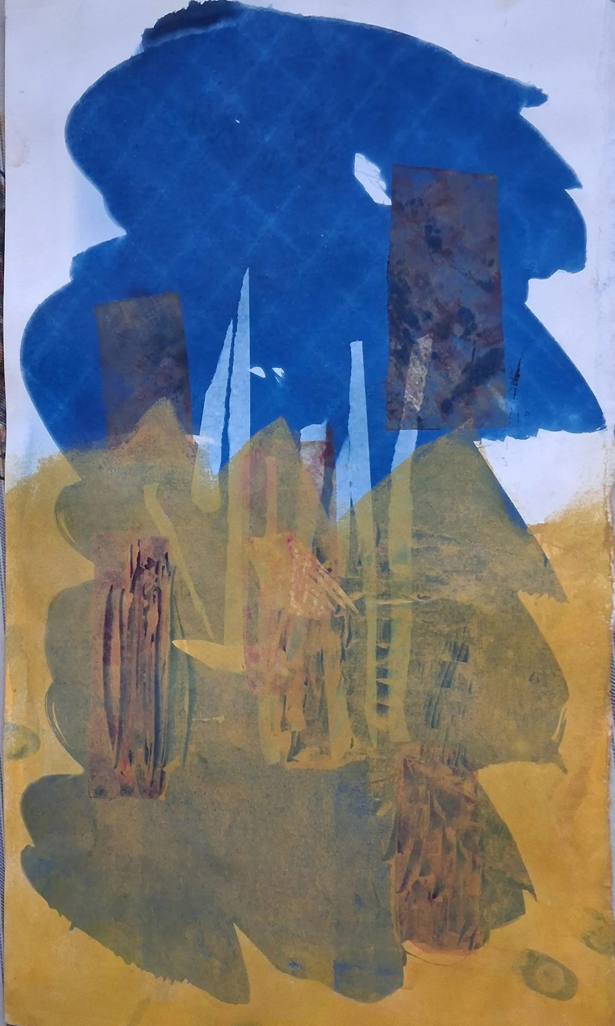 Francine_Perlman_Blue Grid Over the Desert.jpg