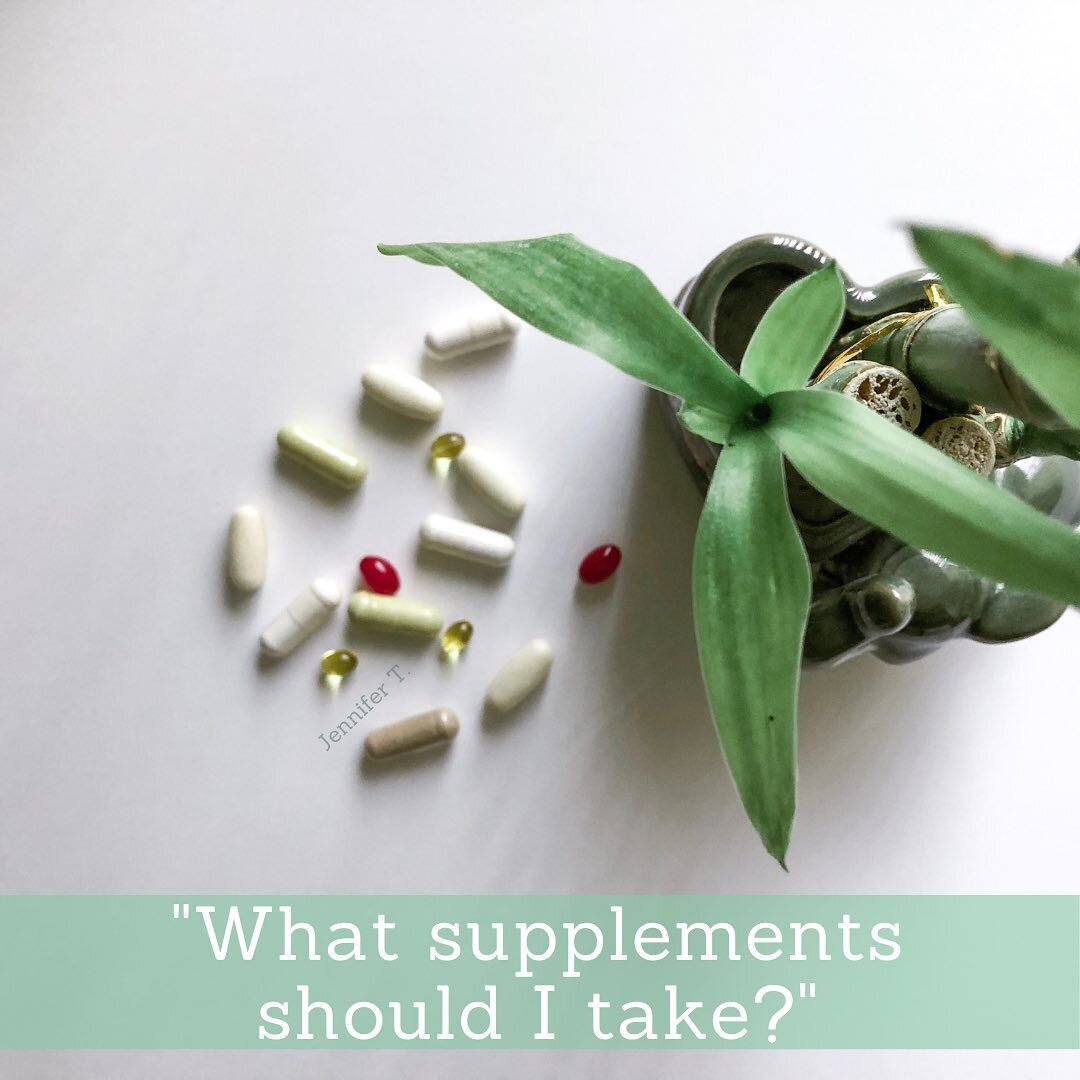 &ldquo;What supplements should I take?&rdquo; 💊 
This is a big question. All the different information you can find online can be especially overwhelming when you are trying to figure out what the &lsquo;best supplements&rsquo; are to take. 😣 The i