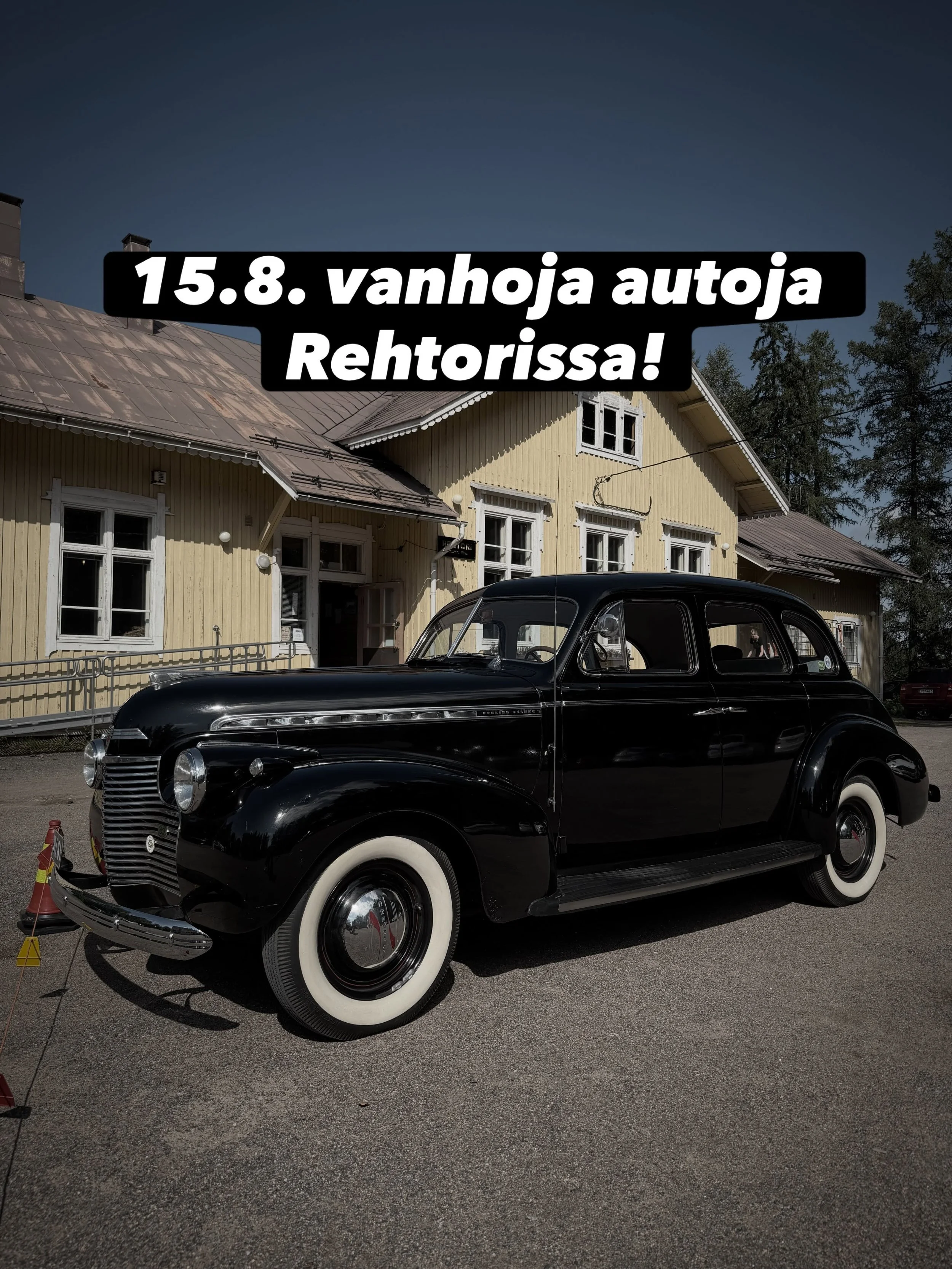 Ensimm&auml;iset autot ovat saapuneet. Kello 13-16 voit bongata vanhoja autoja Rehtorin pihassa ja tulla my&ouml;s pizzalle!
#pizzeriarehtori #olganfarmi