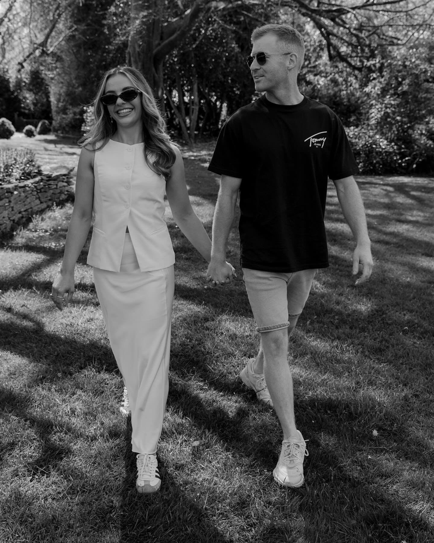 It&rsquo;s wedding month for these two 🥹 The countdown is on &amp; can&rsquo;t wait to be back @thegreattythebarn 💛