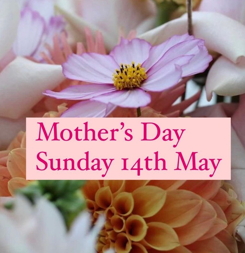 MOTHER&rsquo;S DAY 🩷 Sunday 14th May 
Order your bouquets through my website 
www.sweetpeaandjasmine.com
Delivering Friday &amp; Saturday as I like to get my flowers sent out asap so they have super fresh amazing flowers to enjoy. 
Collection only o