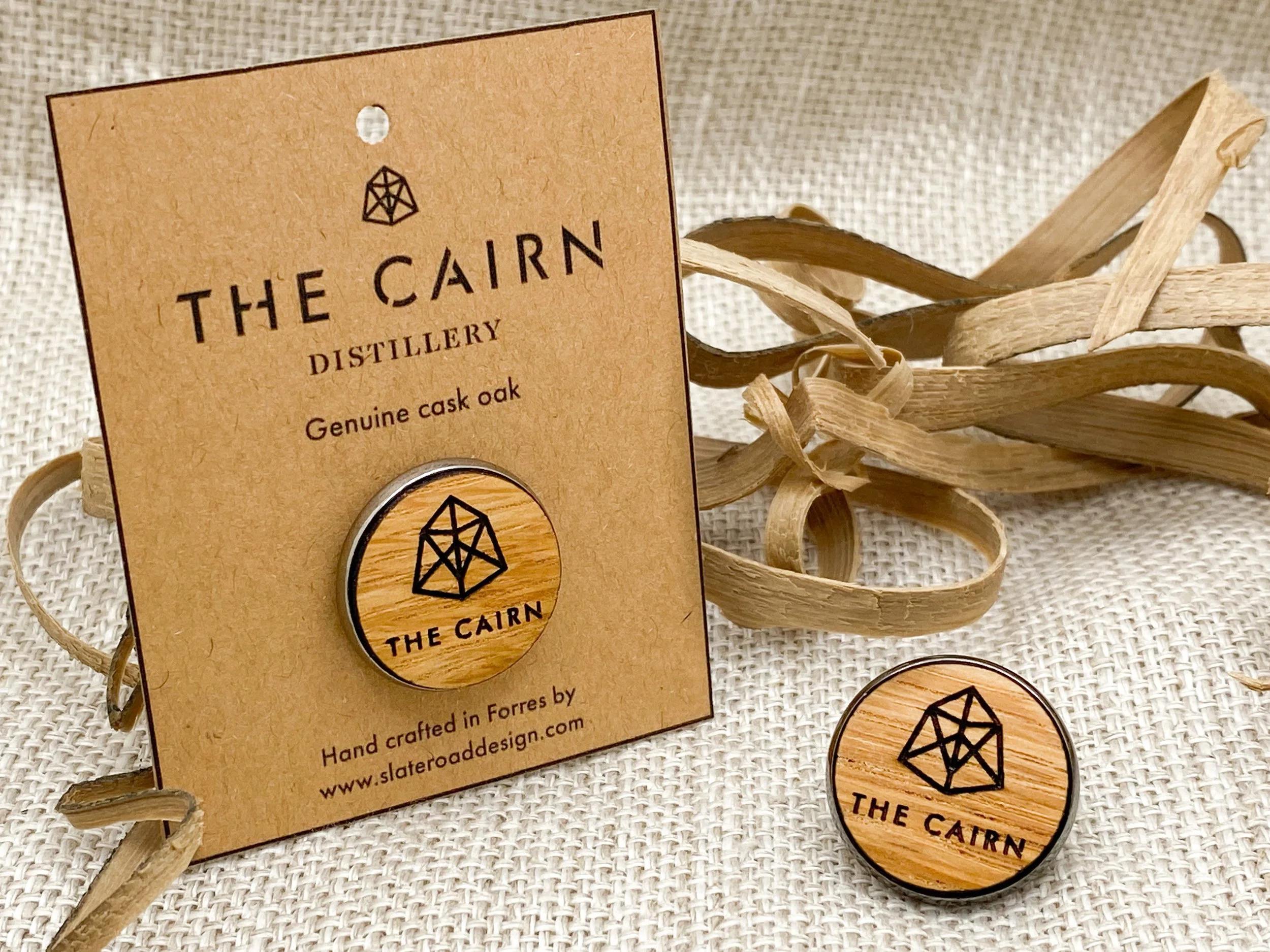 The Cairn whisky lapel pin .JPEG