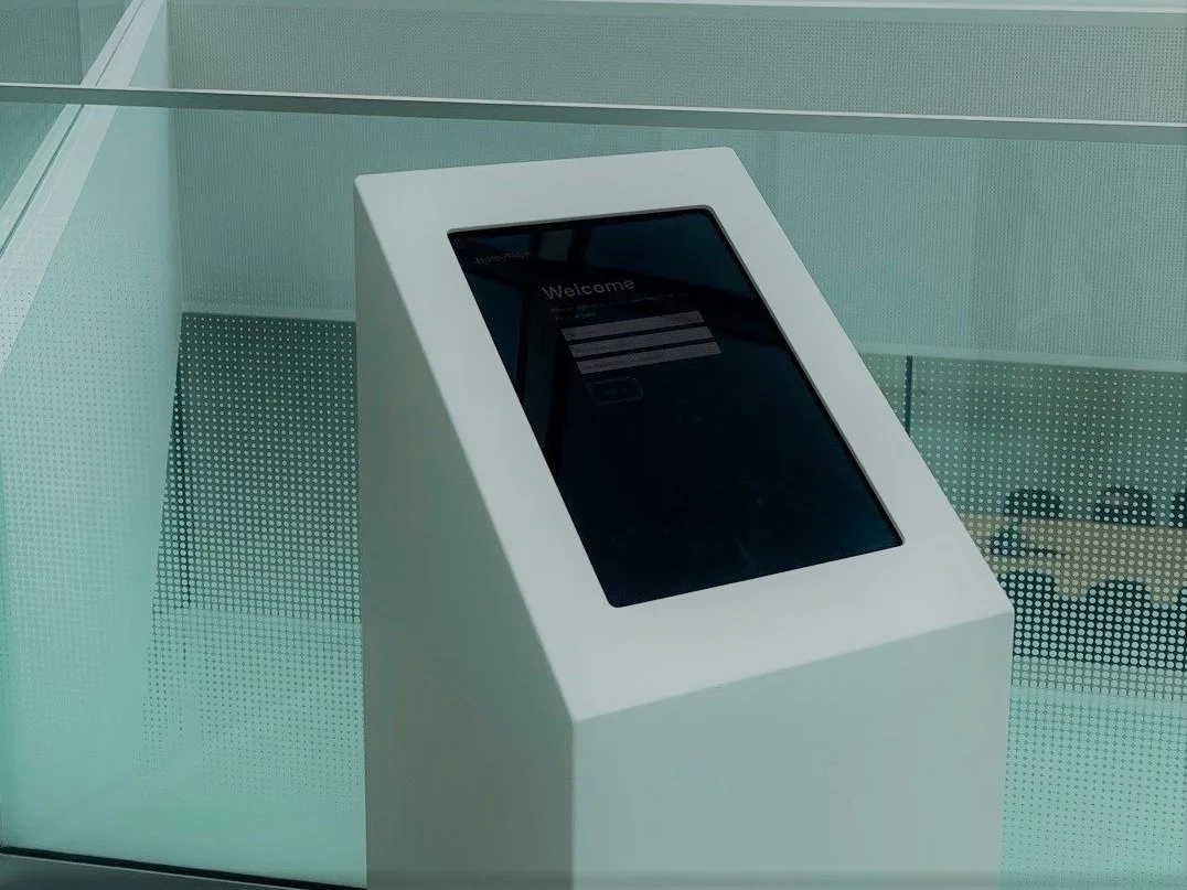 New visitor management system made in-house 