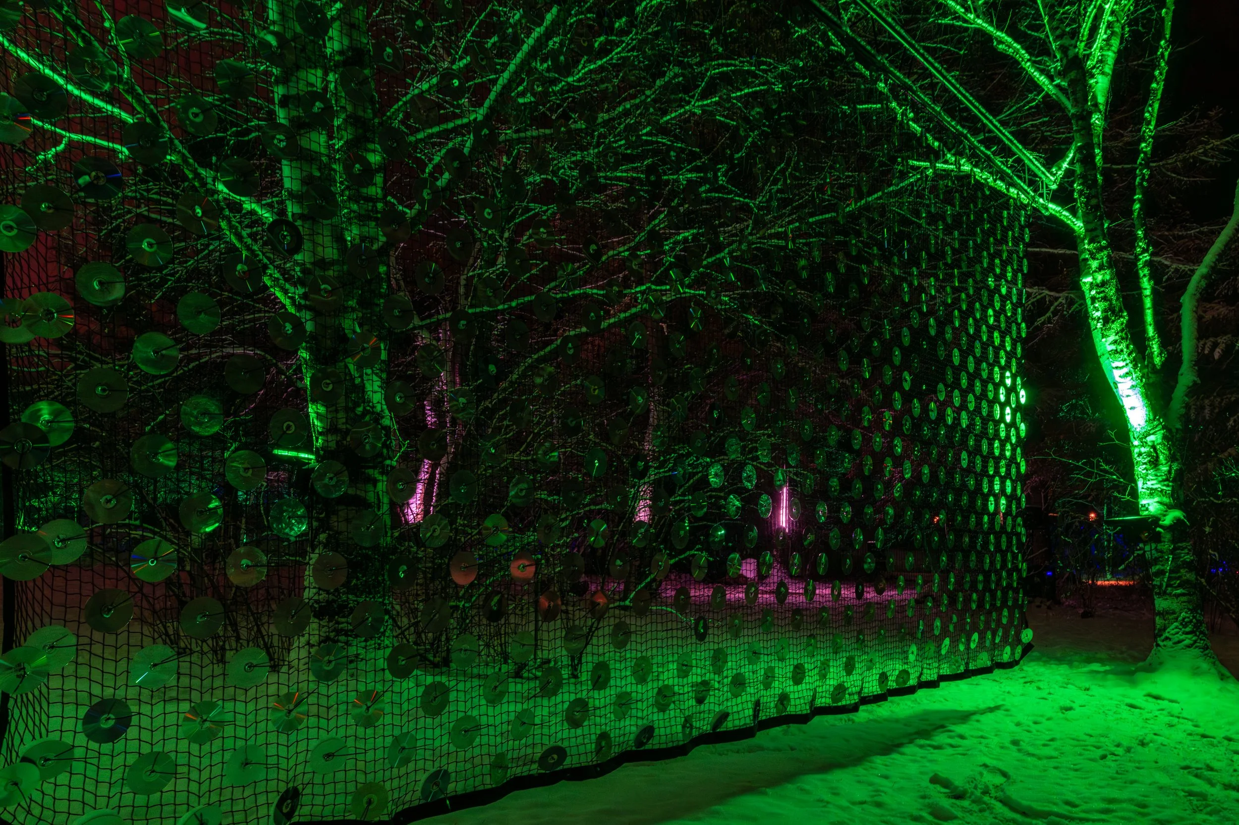 Samuli Hallan Disko-O-teekki valmiina Visual Festivaliin 18.11.2025