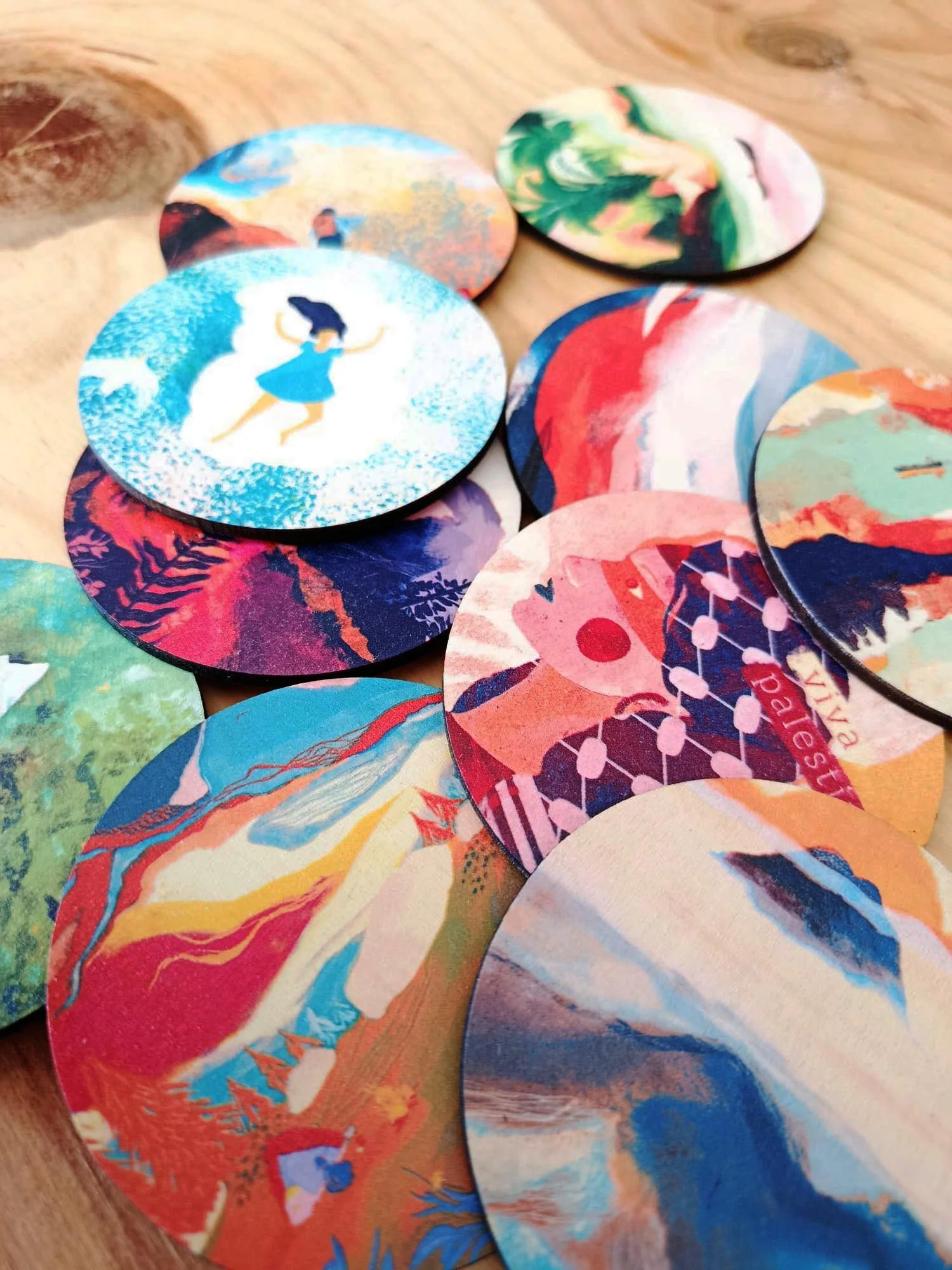 Magnet en bois — À choisir