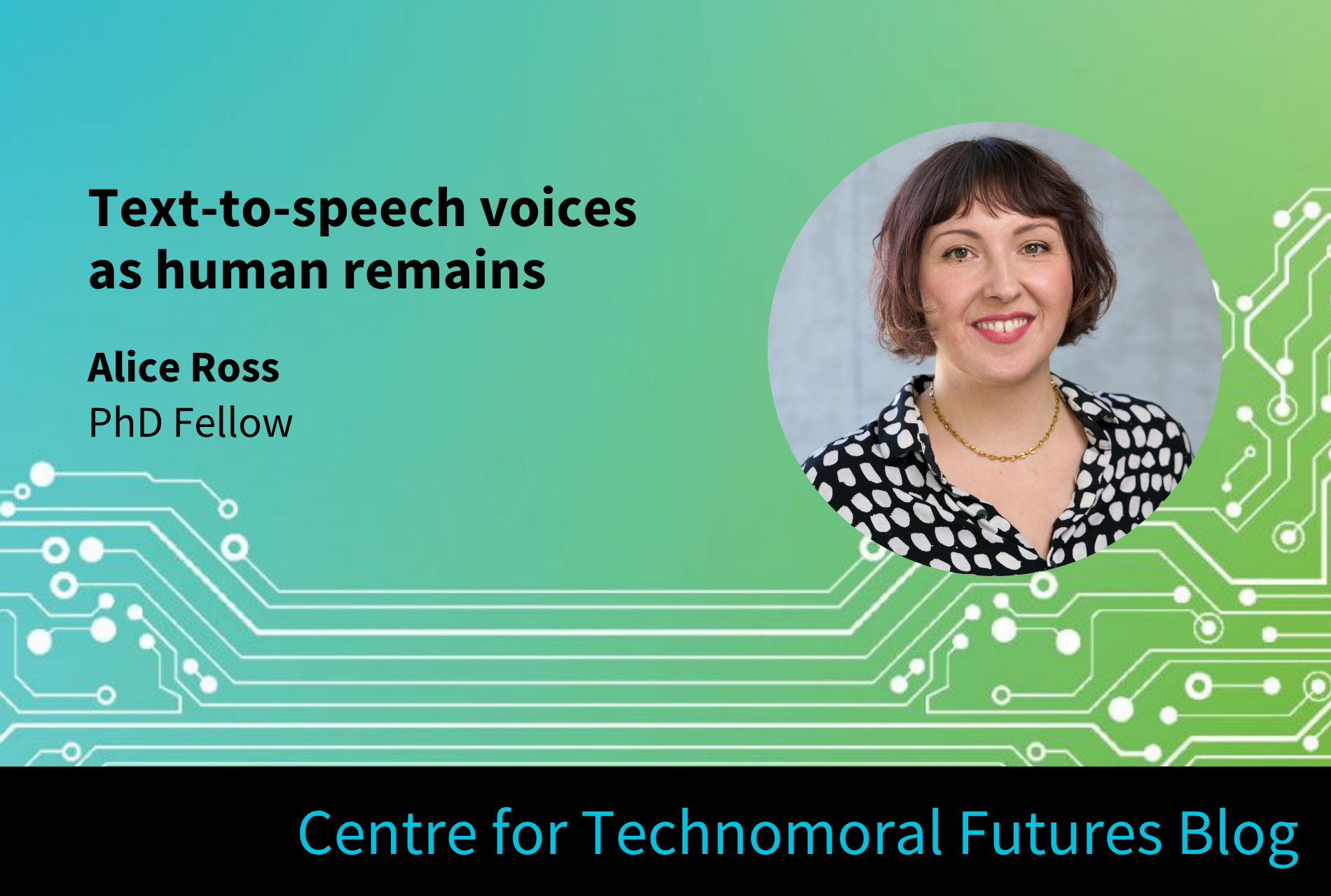 Text-to-speech voices as human remains