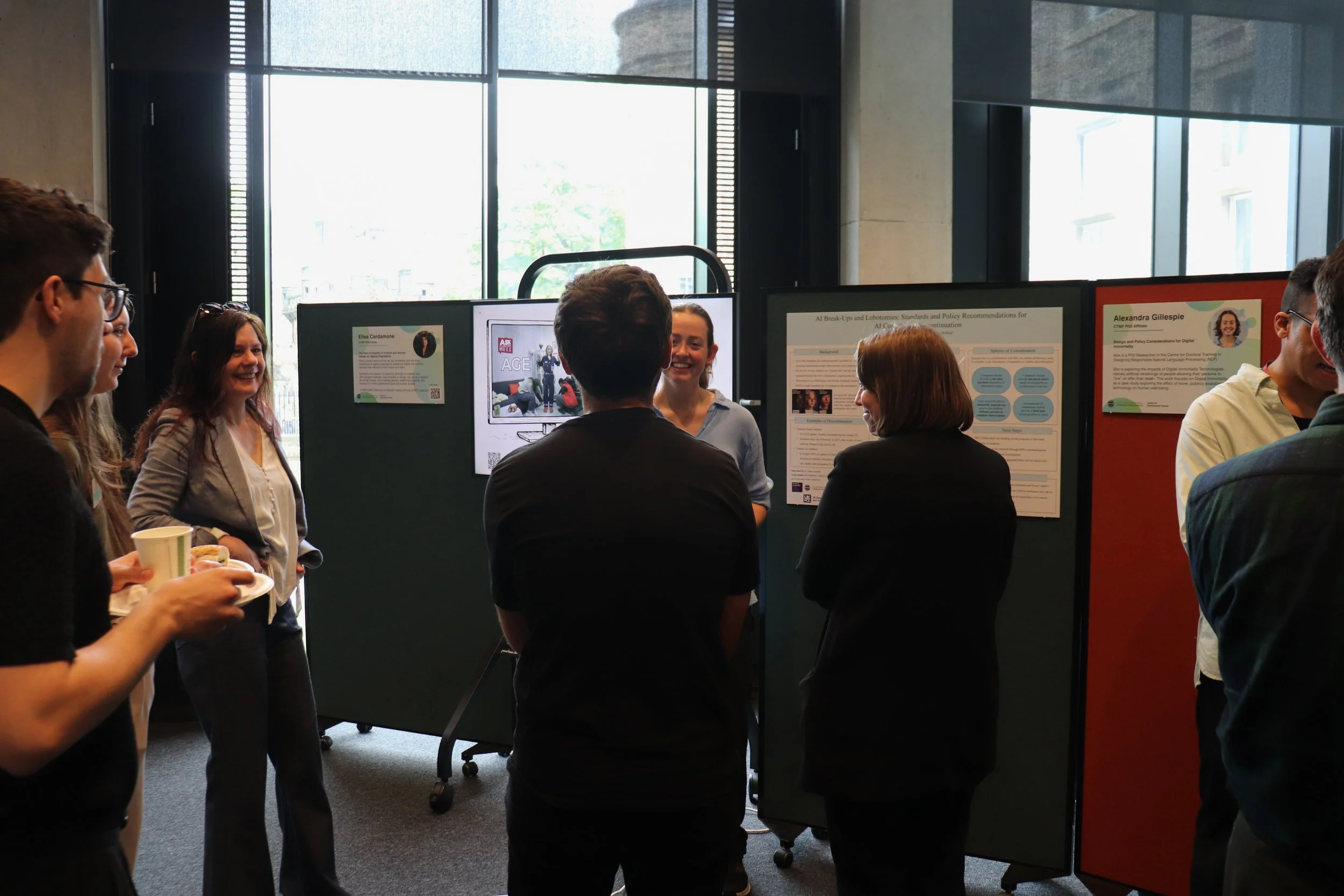 CTMF researchers presenting their posters