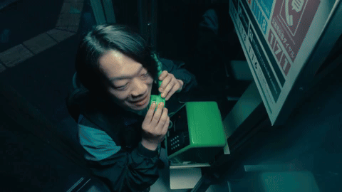 Battle of Cat - Public phone