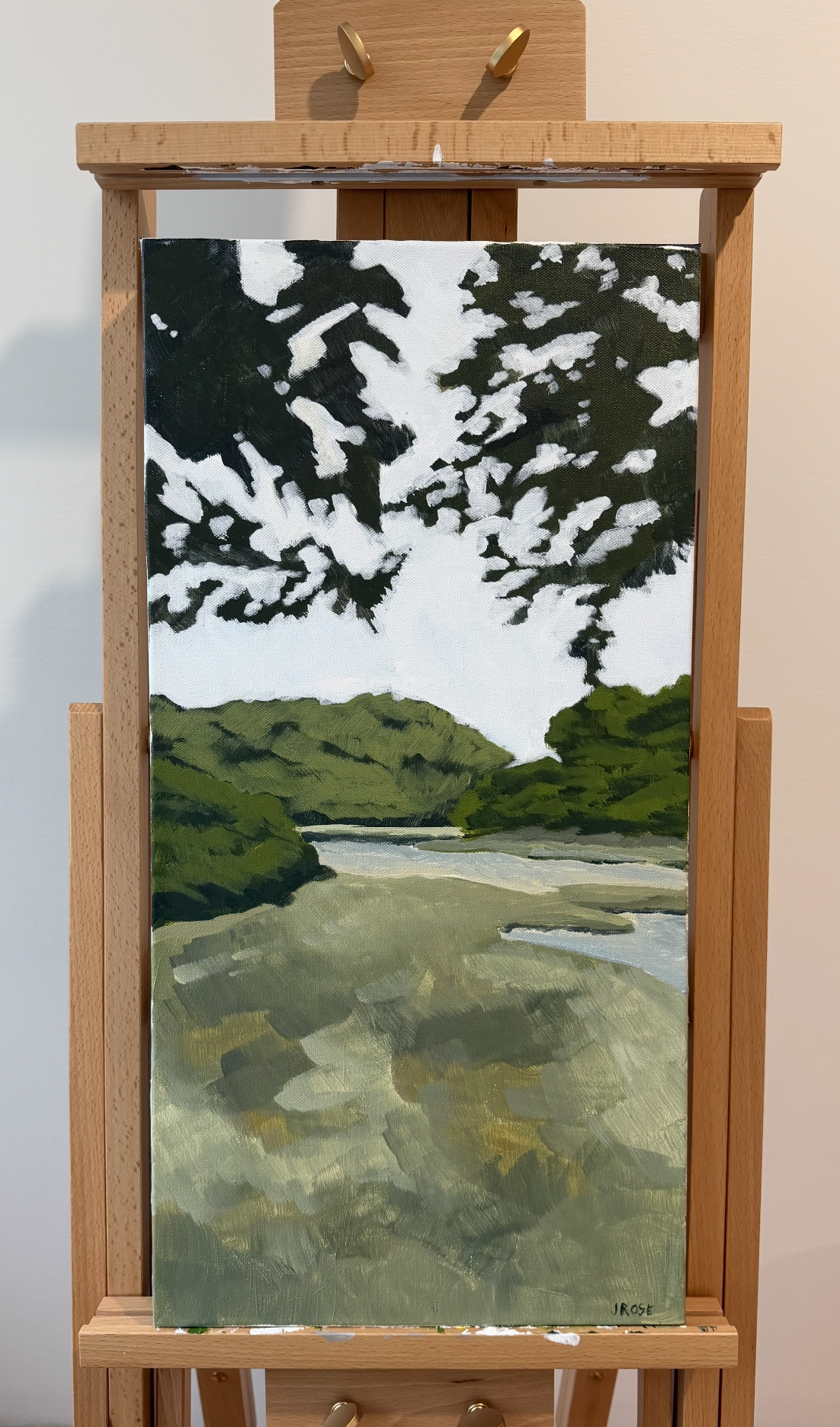 Wolfe's Neck State Park Marsh - 12x24