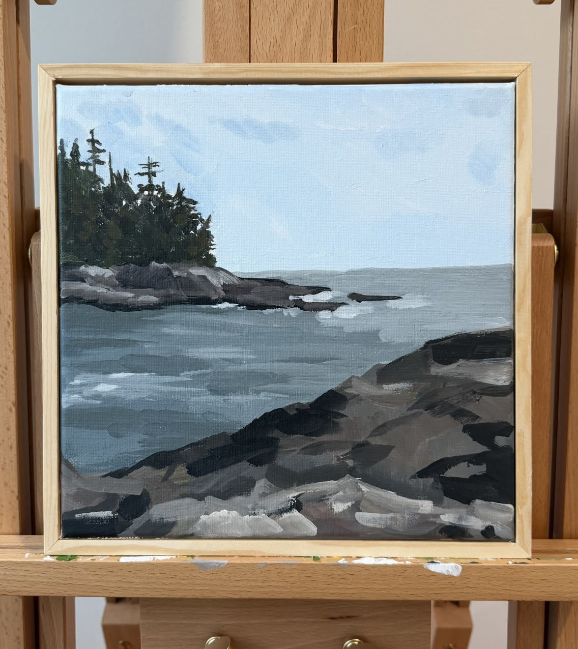 Little Hunter's Beach, Acadia State Park - 10x10