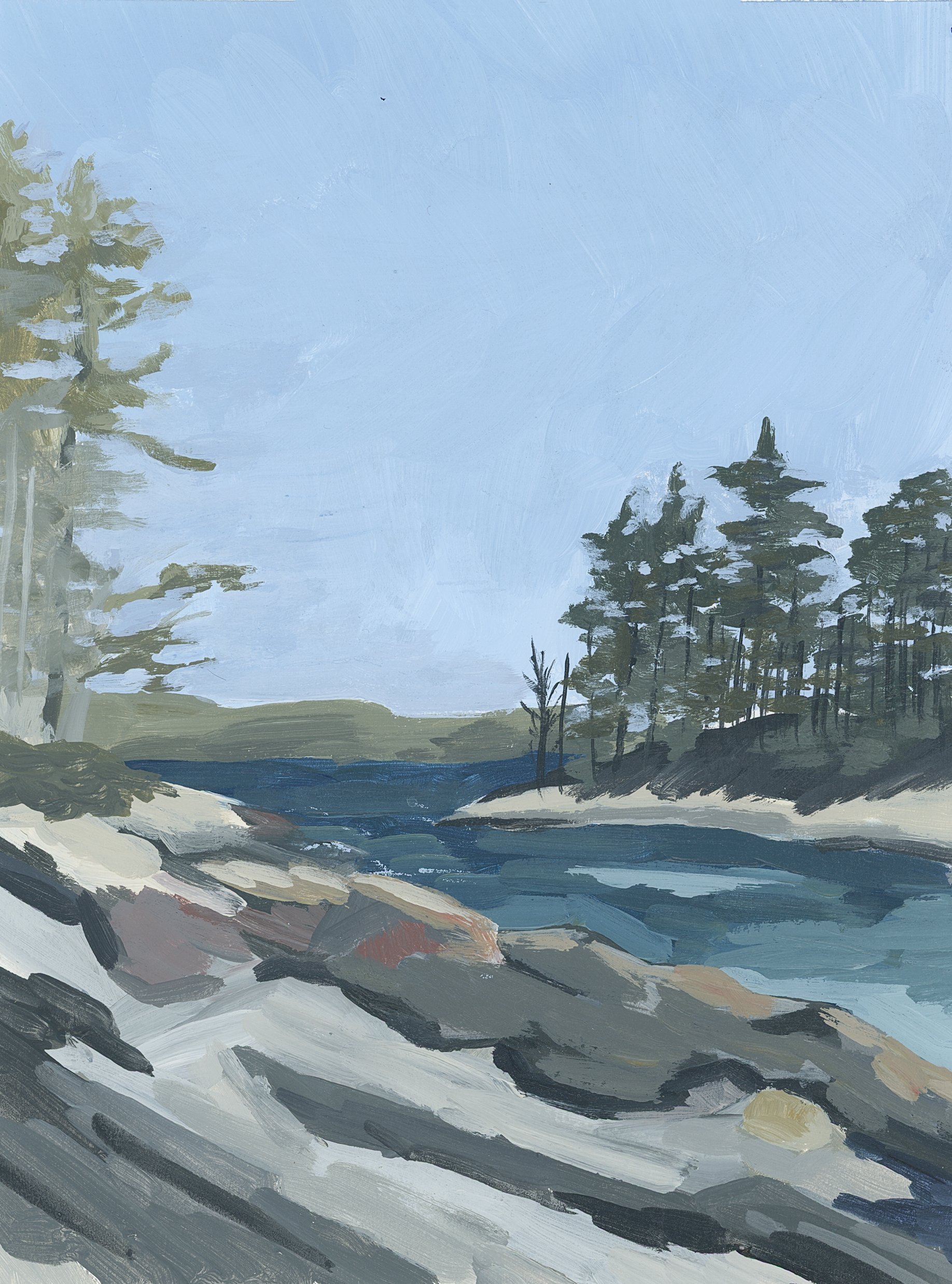 Wofle's Neck State Park - 8x10
