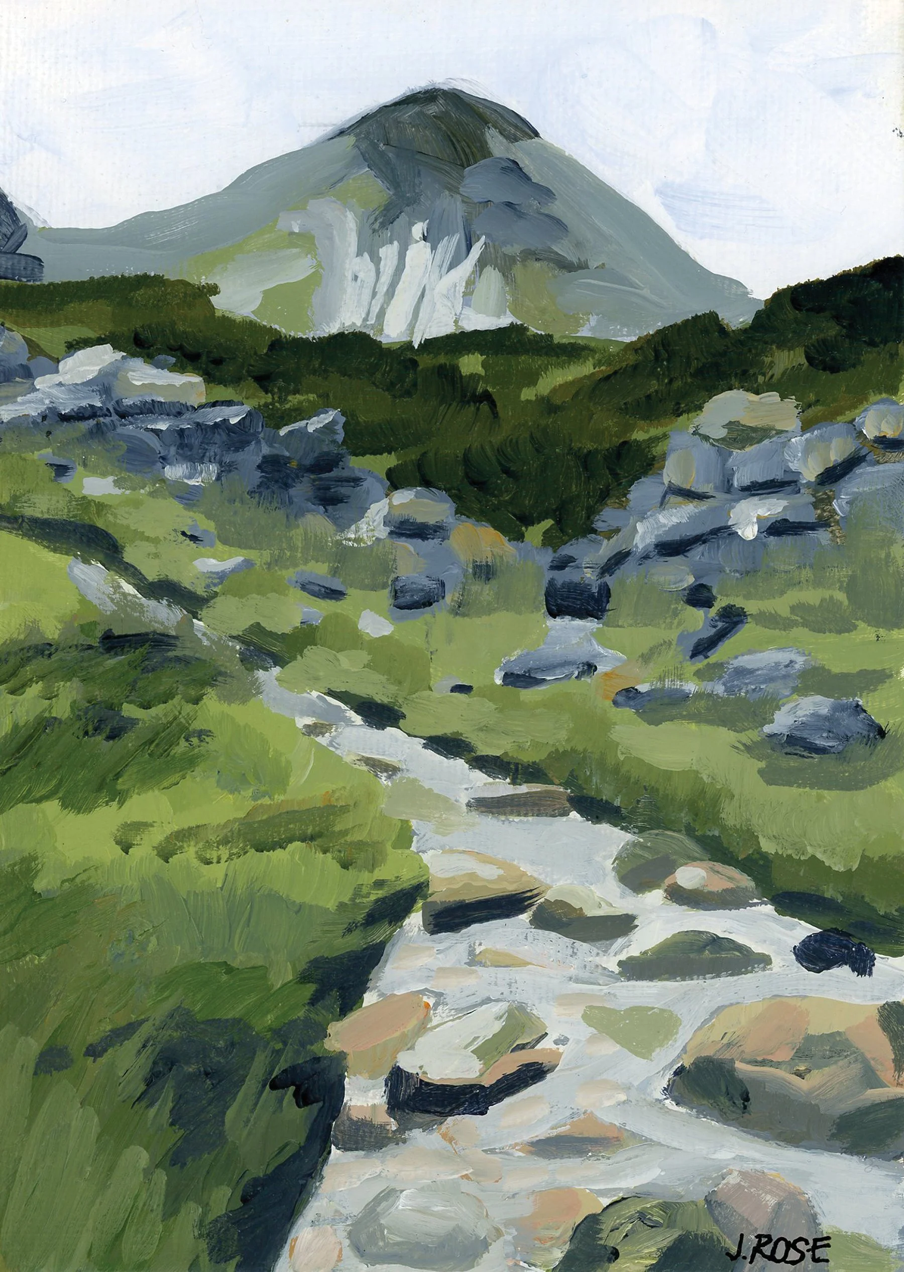 Croagh Patrick - 5x7