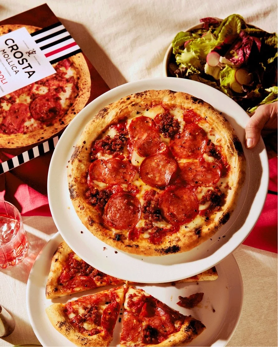 Delicious news! 🍕

Detour Discotheque is thrilled to announce a new partnership with @crostamollica, who&rsquo;ll be joining us for our retro pop-up party in Puglia this September &ndash; La Dolce Vita Disco.

Crafted in Italy using exceptional ingr