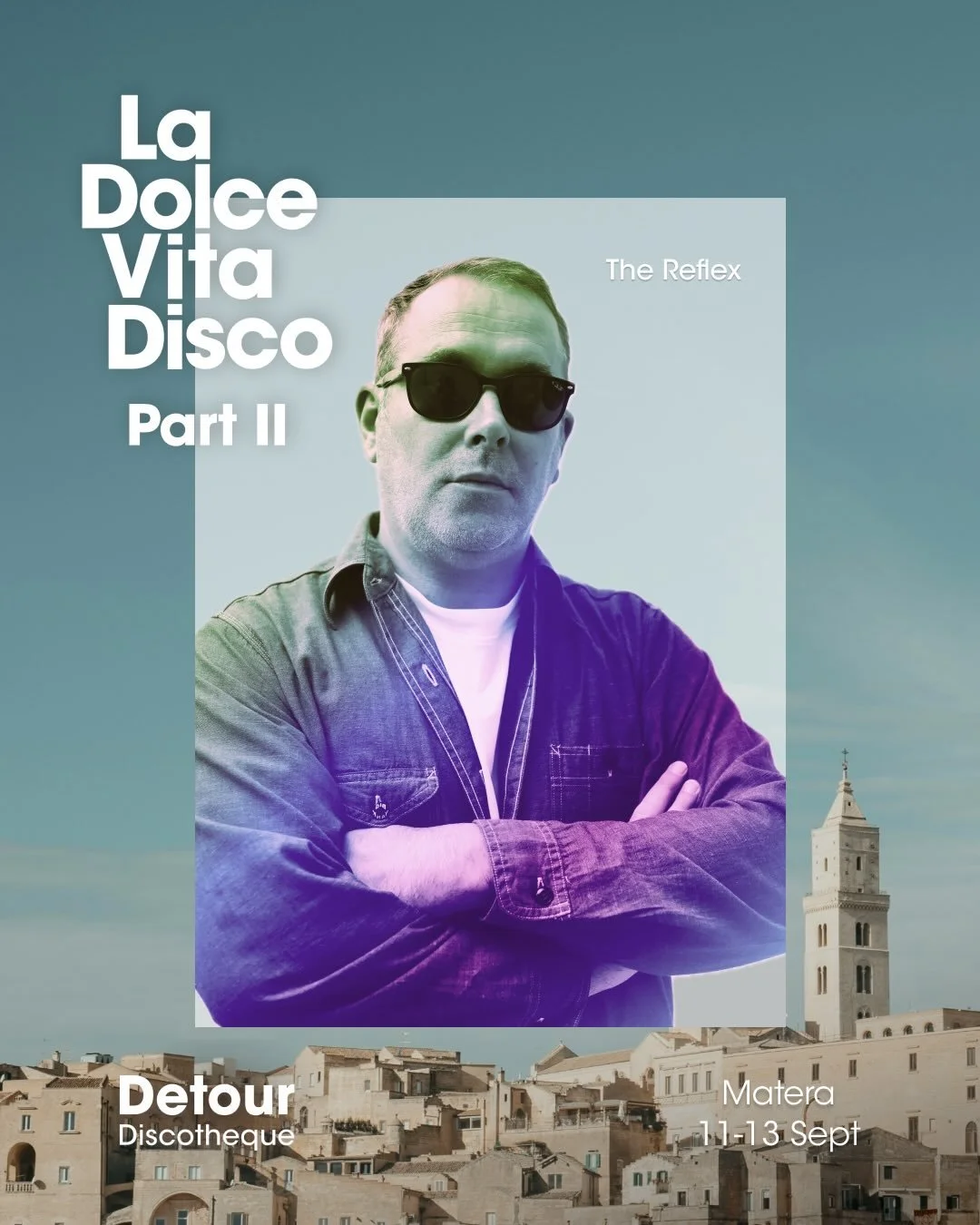 🤌 Just look as these line-up additions. Joining us for a secret disco in Italy&rsquo;s most beautiful city are&hellip;

🪩 All-star disco demi-god The Reflex
🪩 Parisian boogie royalty Donna Gibson
🪩 Lofty Talking Drums stalwart Joss
🪩 Party-start