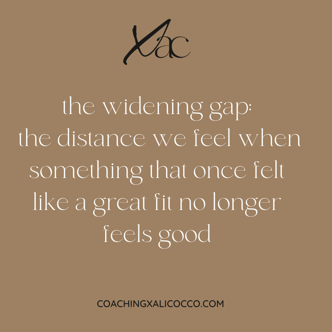 Sound familiar?  If yes, know that you aren&rsquo;t alone. Many of us are trying to navigate this the best way we can.  Whether with a career, a community, or a lifestyle that we created and nurtured ourselves.​​​​​​​​
 ​​​​​​​​
 ​​​​​​​​
 The gap do