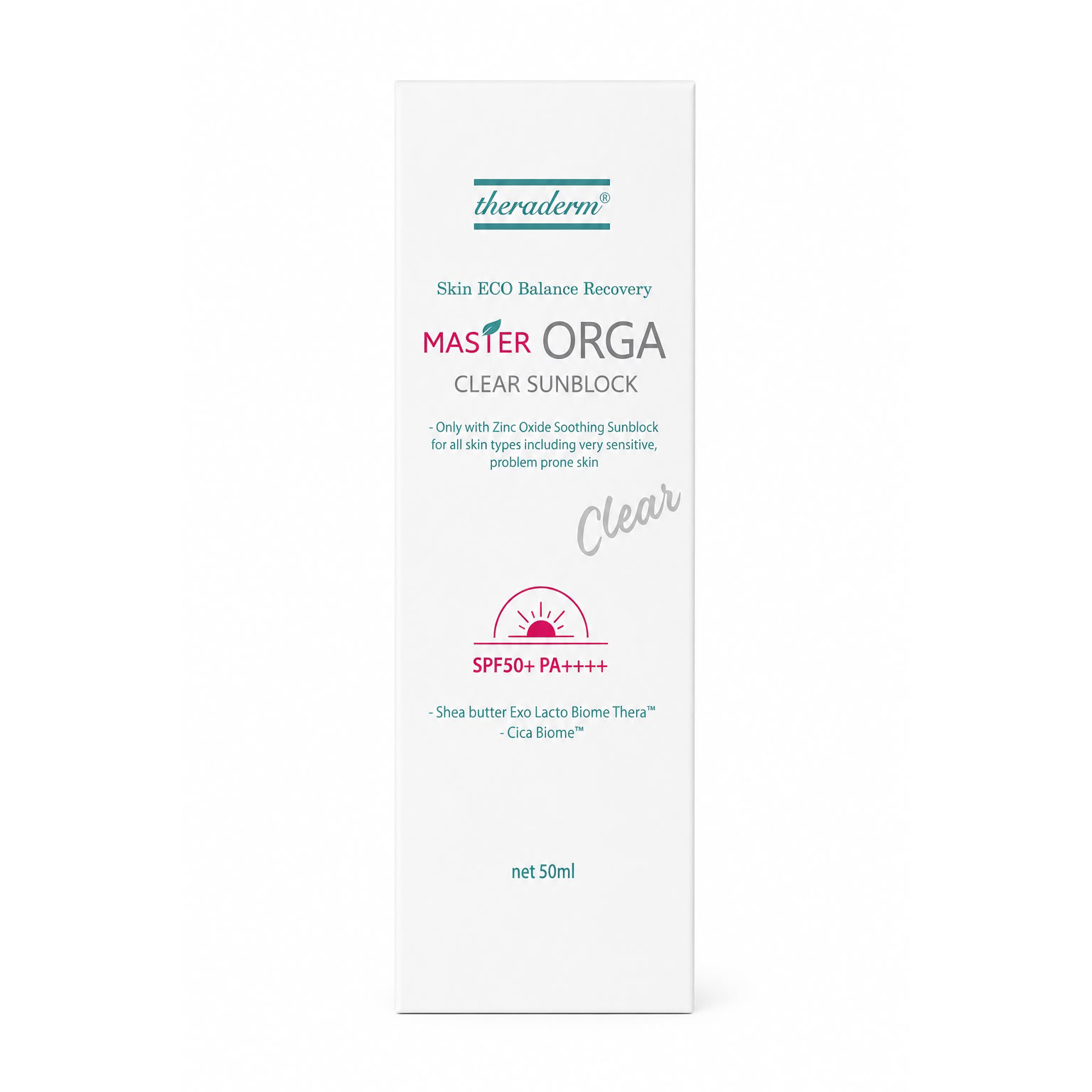 Master Orga Clear Sunblock