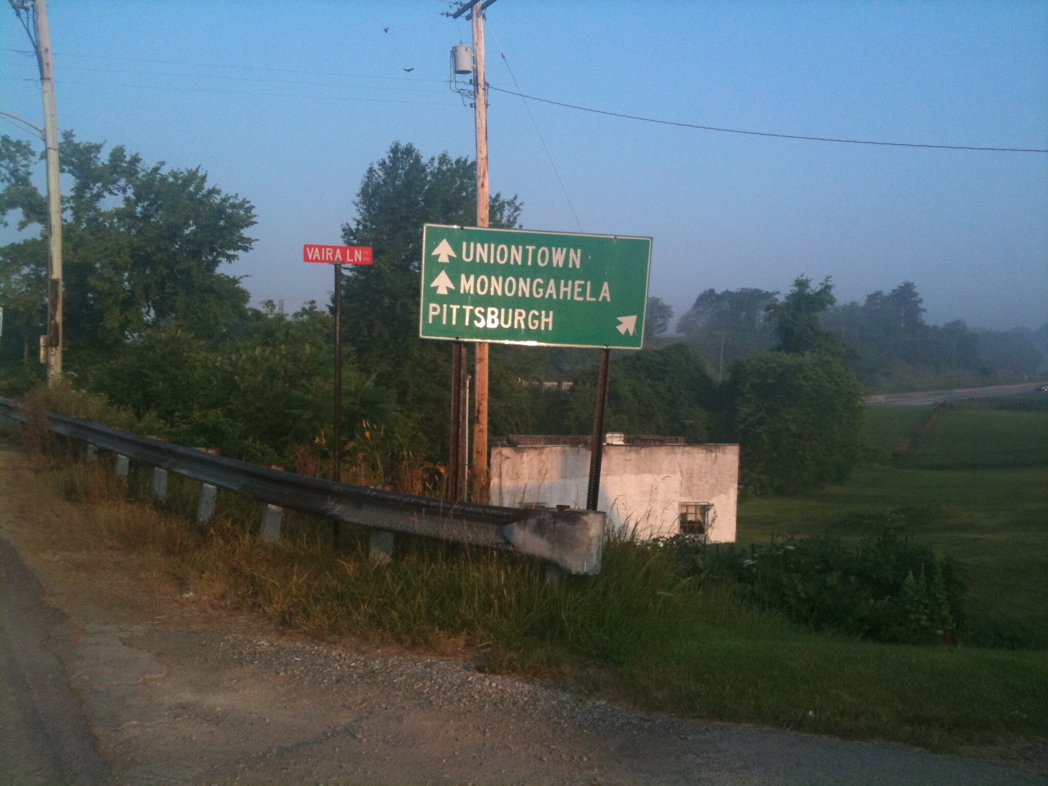 Heading out of West Newton PA.JPG