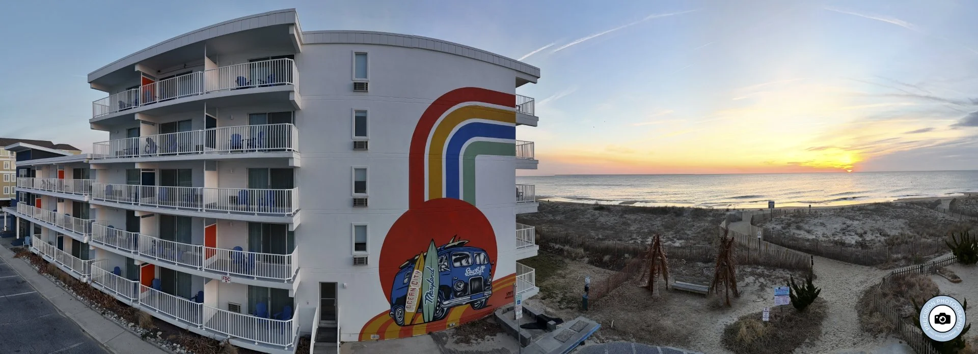 Quiet Morning Above the Dunes on 45th Street