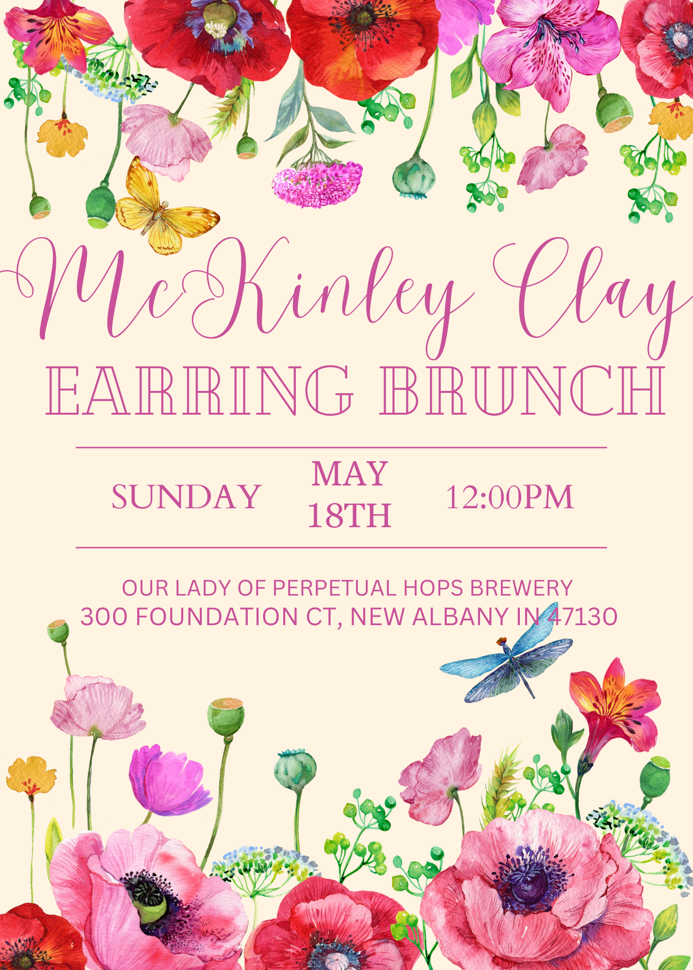May Earring Brunch