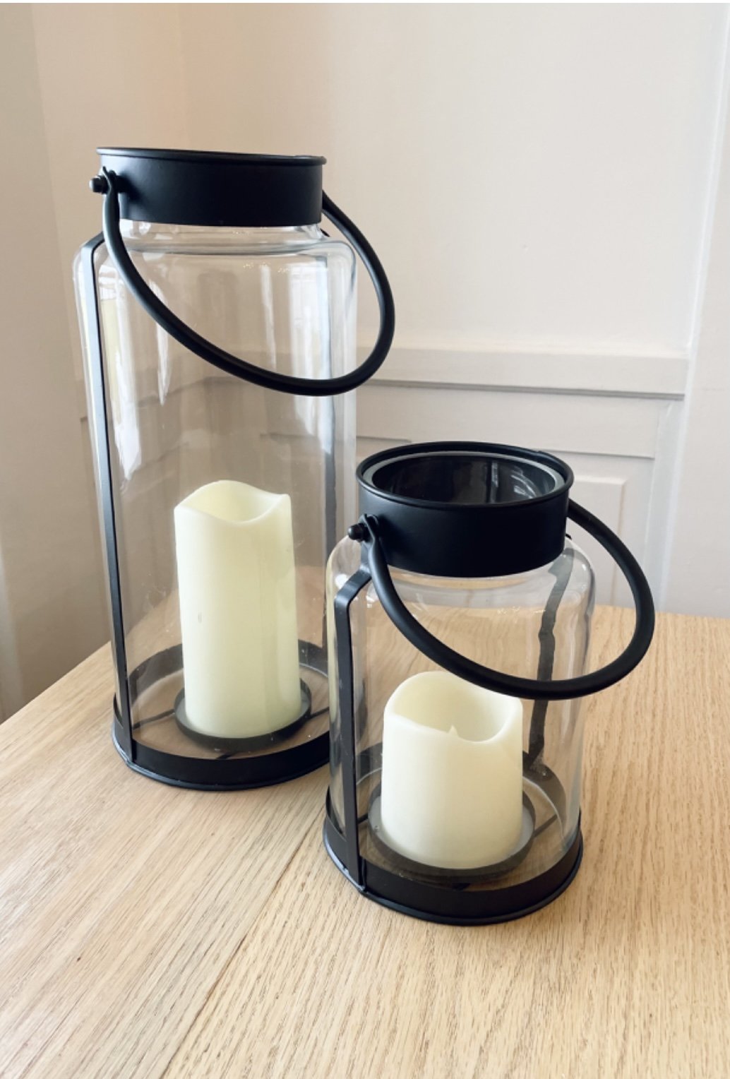 (3) Larger Black Lanterns