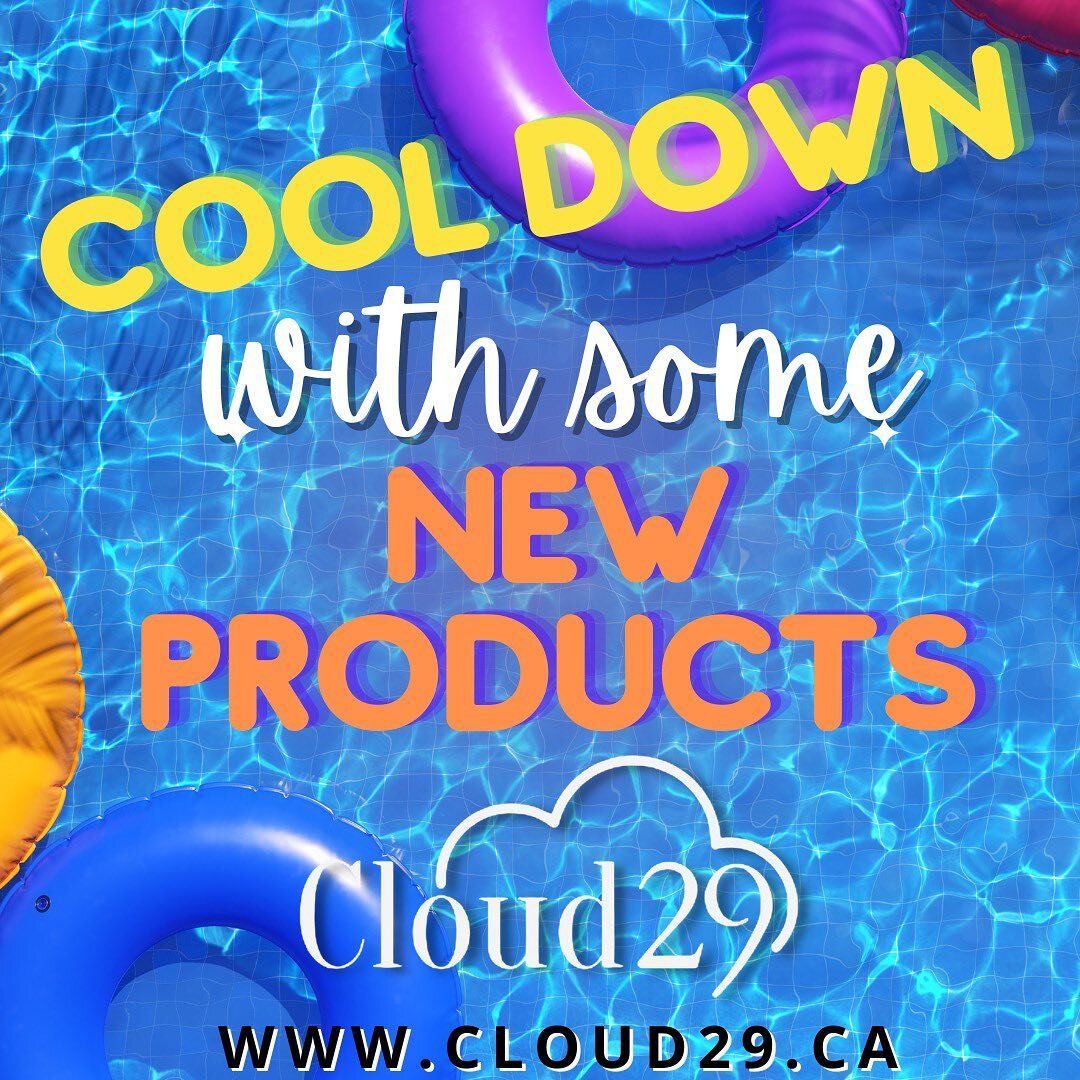 Your summer days/nights aren&rsquo;t  really complete without a little Cloud 29 in your life.☀️

We have all the best selling and trending products you need to live your best life this summer! 

Swing into a Cloud 29 location and grab your goodies or