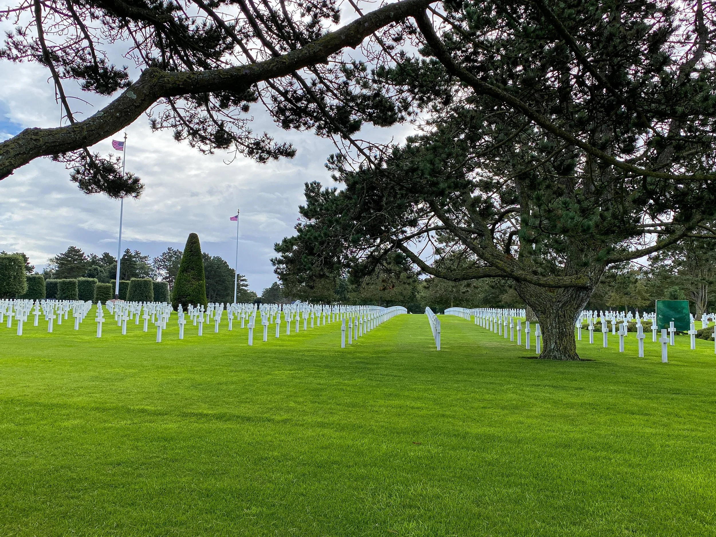 The Normandy American Cemetery at Omaha Beach in France 2026