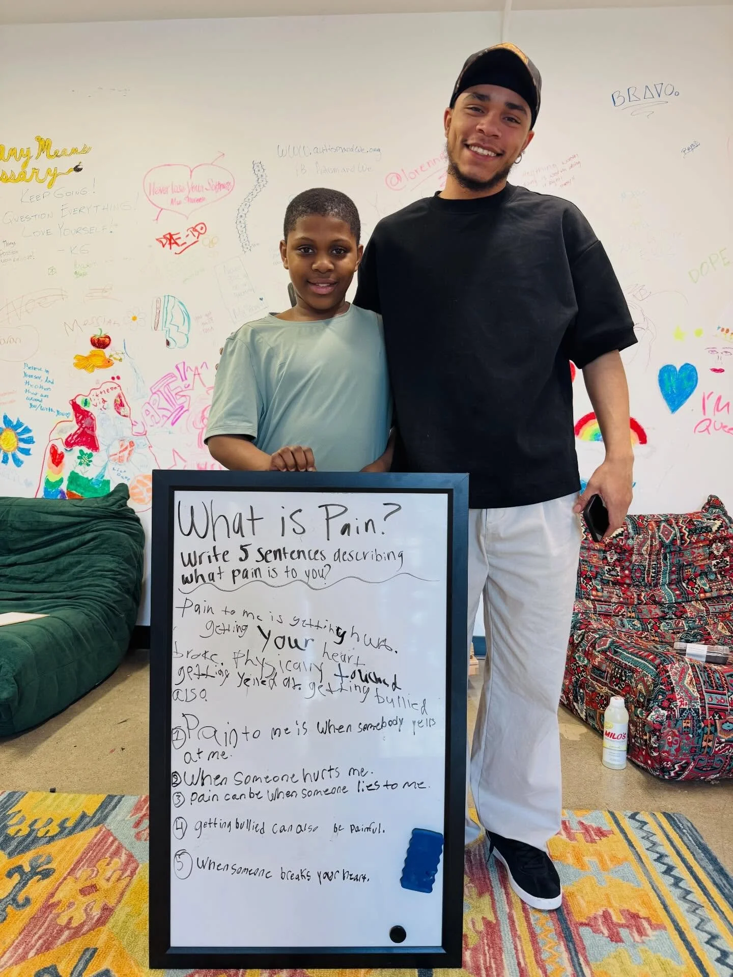 What&rsquo;s up Storytellers!? We just want to give a huge shout out to @iam_ayoungog_, an amazing Teaching Artist and Award winning poet, for working with our youth on Tuesdays and Thursdays. Your passion for empowering young voices is truly appreci