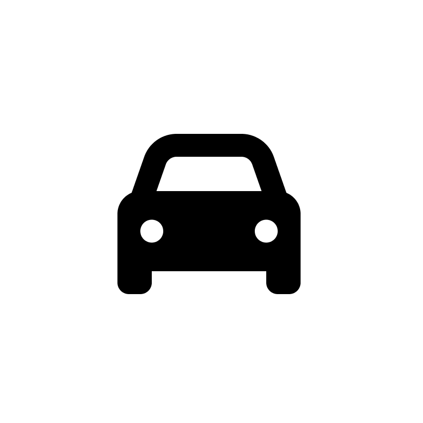 Icon of a car on a white background.