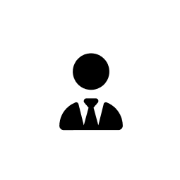 Icon of a person in a business suit with a tie