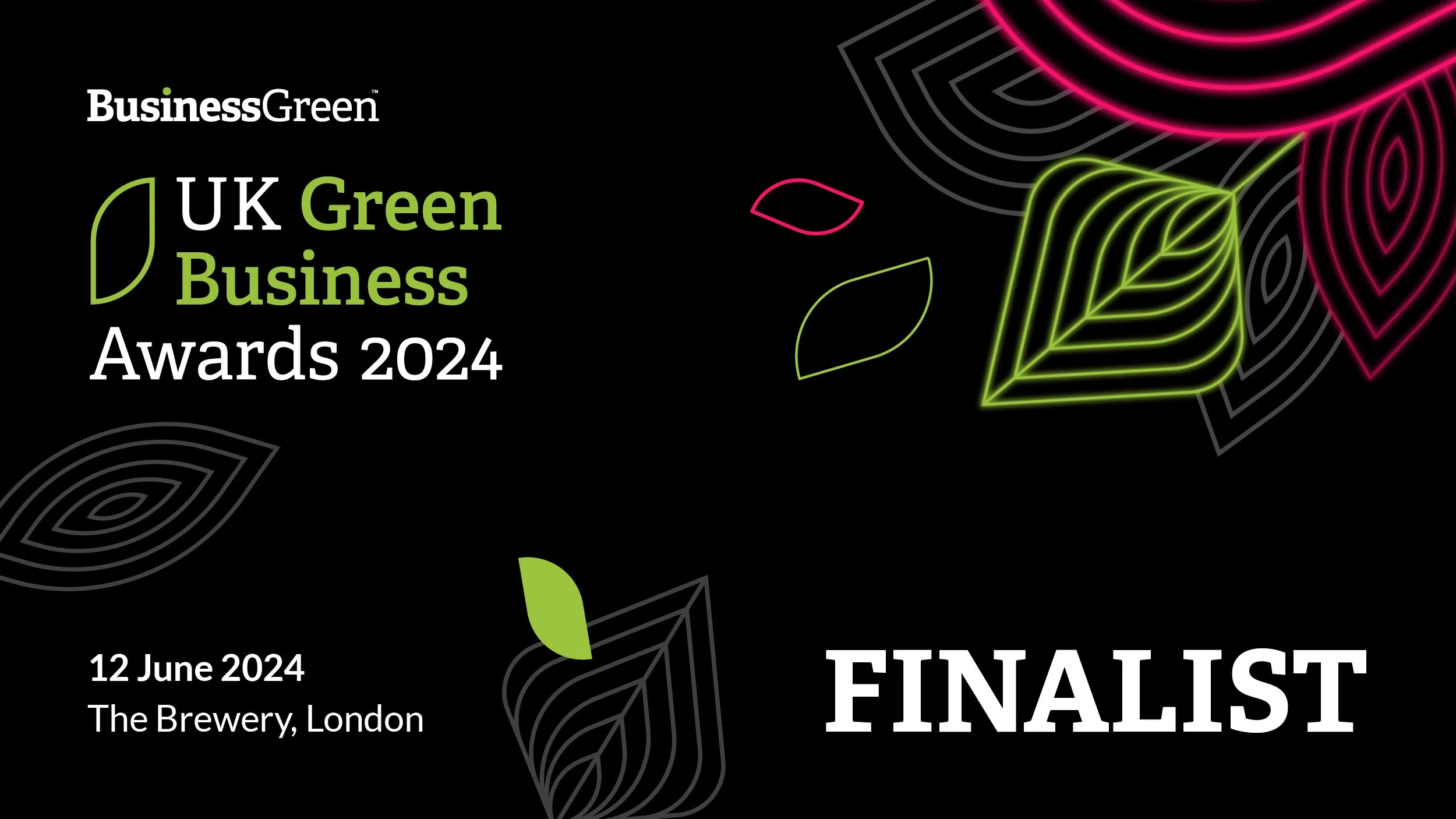 UK Green Business Finalist 2024