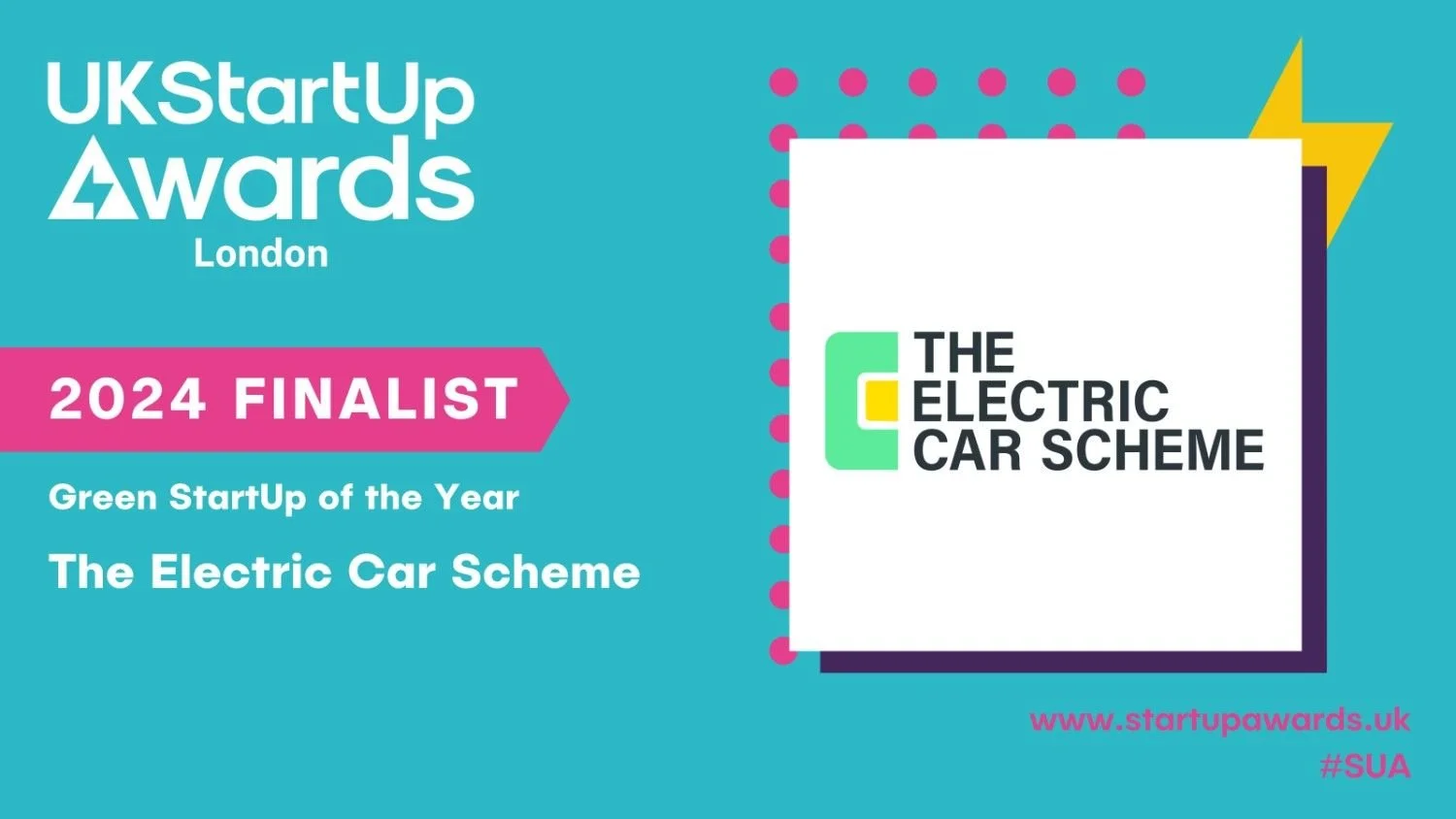 UK Startup Awards - The Electric Car Scheme Finalist