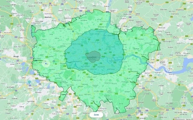 Guide to the Ultra Emission Zone — The Electric Car Scheme