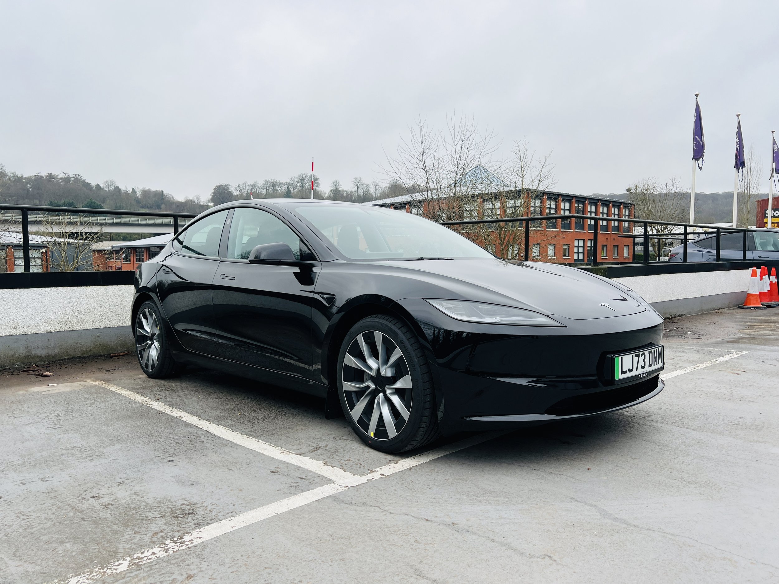 Tesla Model 3 2023 Highland facelift: rear view, what the new