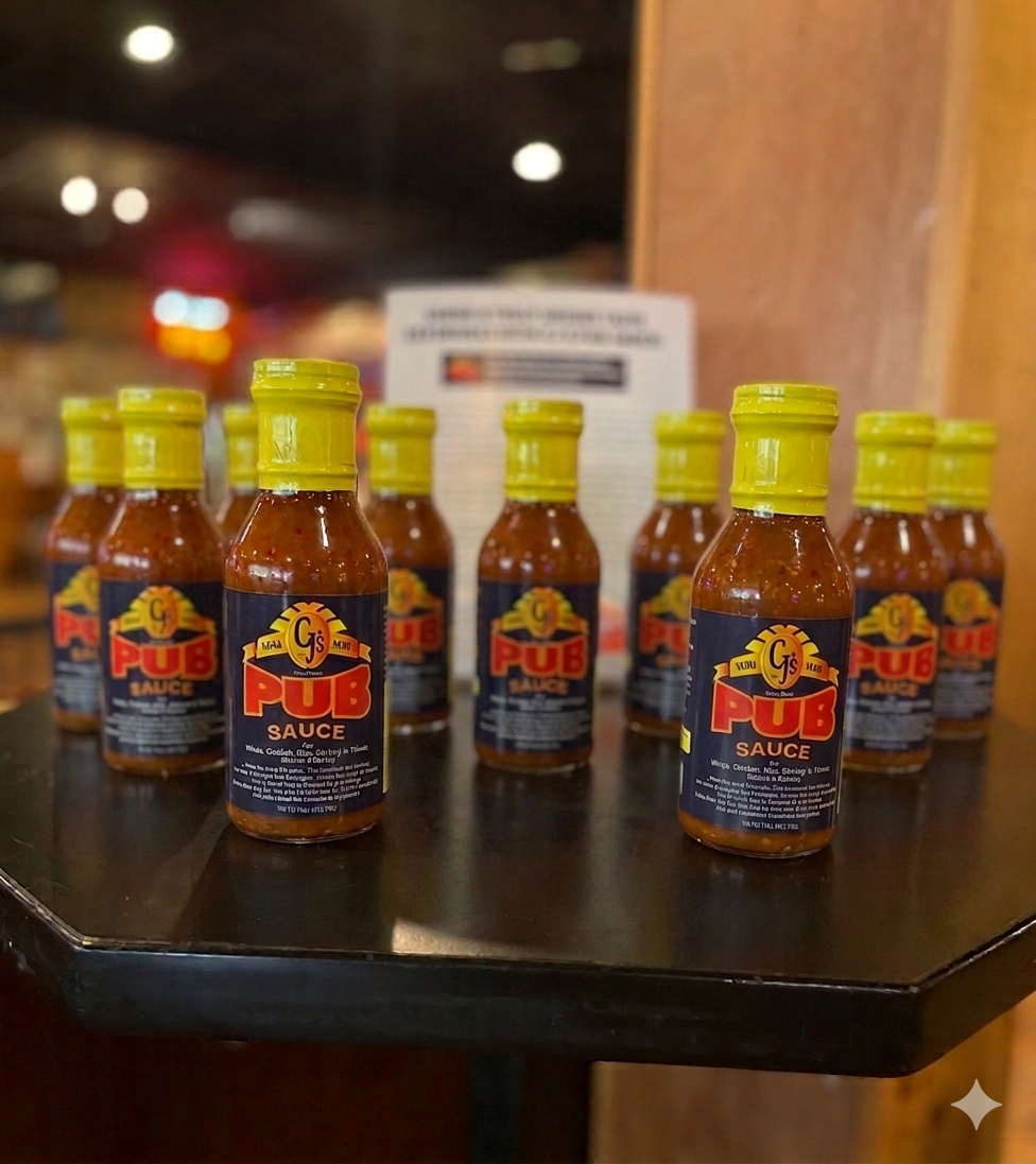 CJ's Pub Sauce Mild- Full Case (12 bottles)