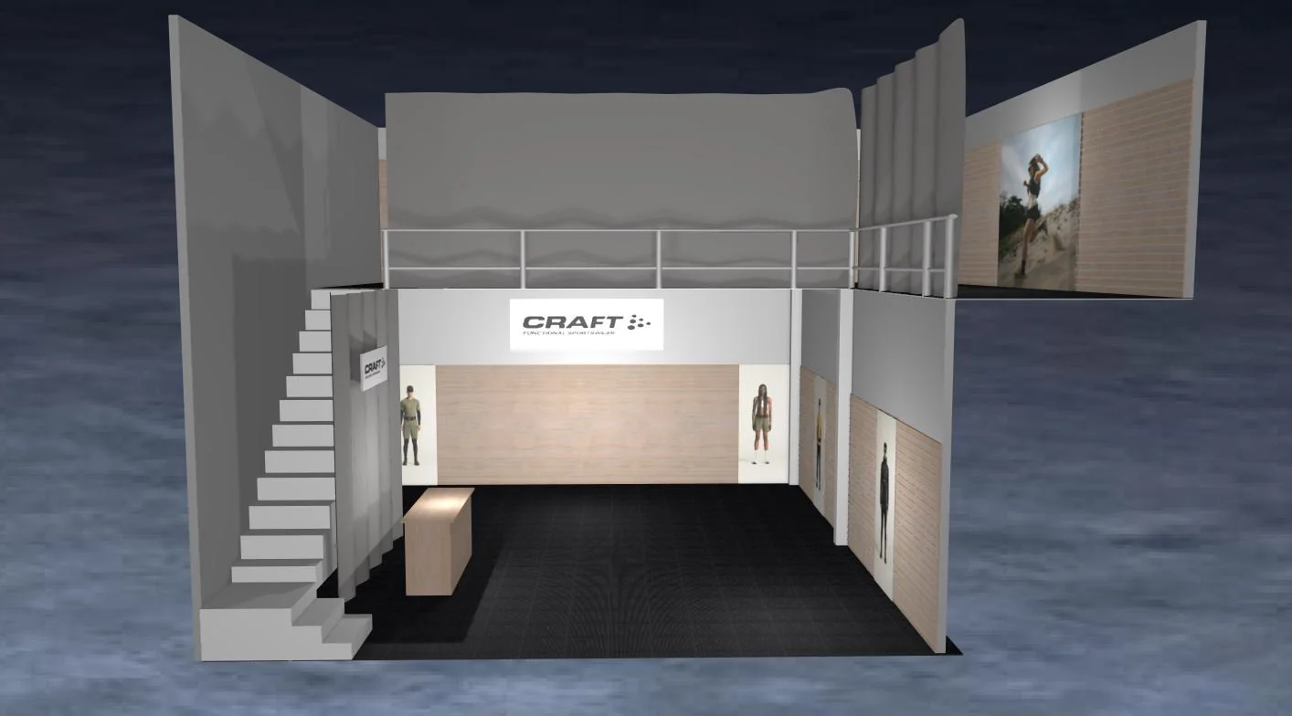 En del av 3D ritningen som kunden fick från oss