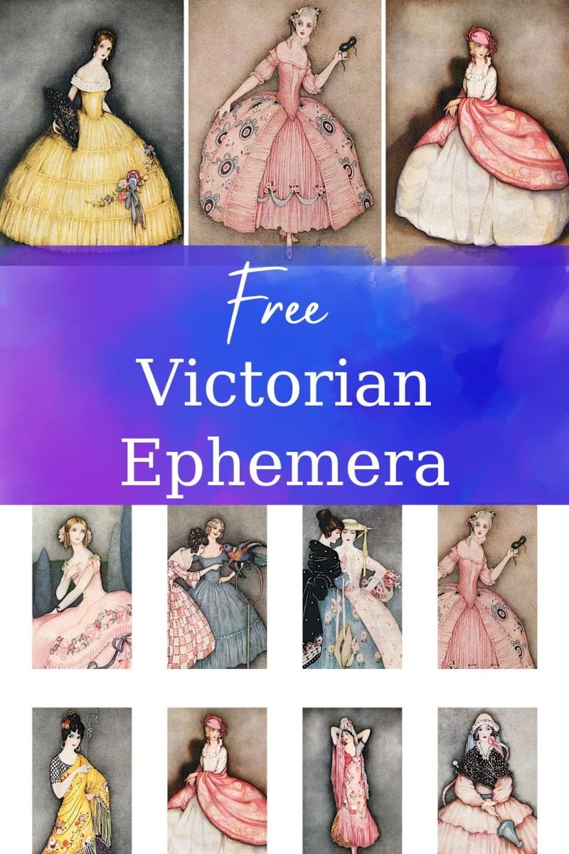 Free Victorian Ephemera Printables — The Art Scavenger