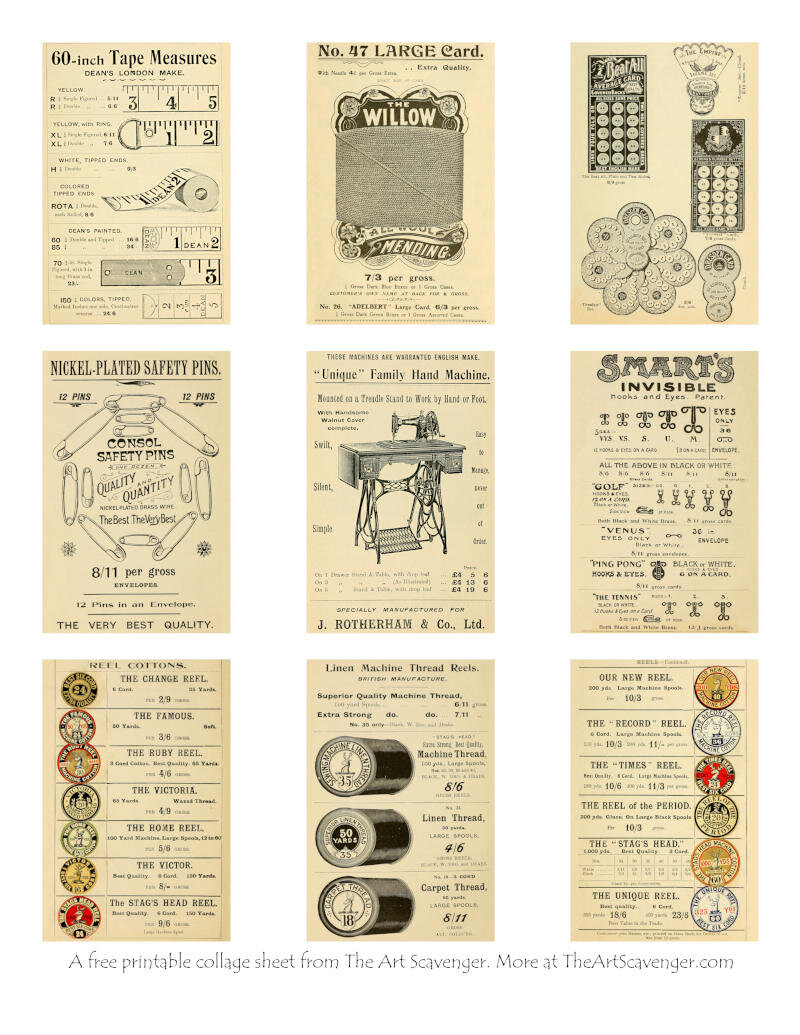 Vintage Tape Measure, Old Tape Measure, Digital Collage Sheets