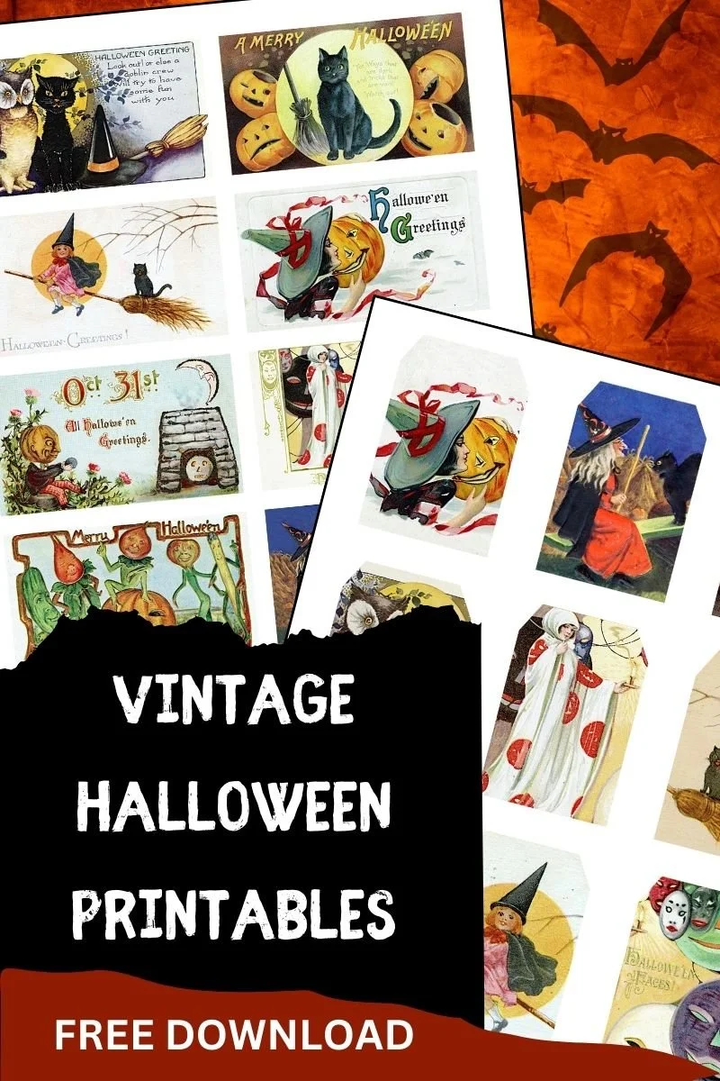Free Vintage Halloween Printables — The Art Scavenger