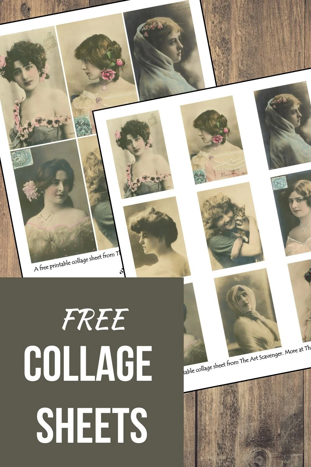Free Vintage Photo Ephemera Printables